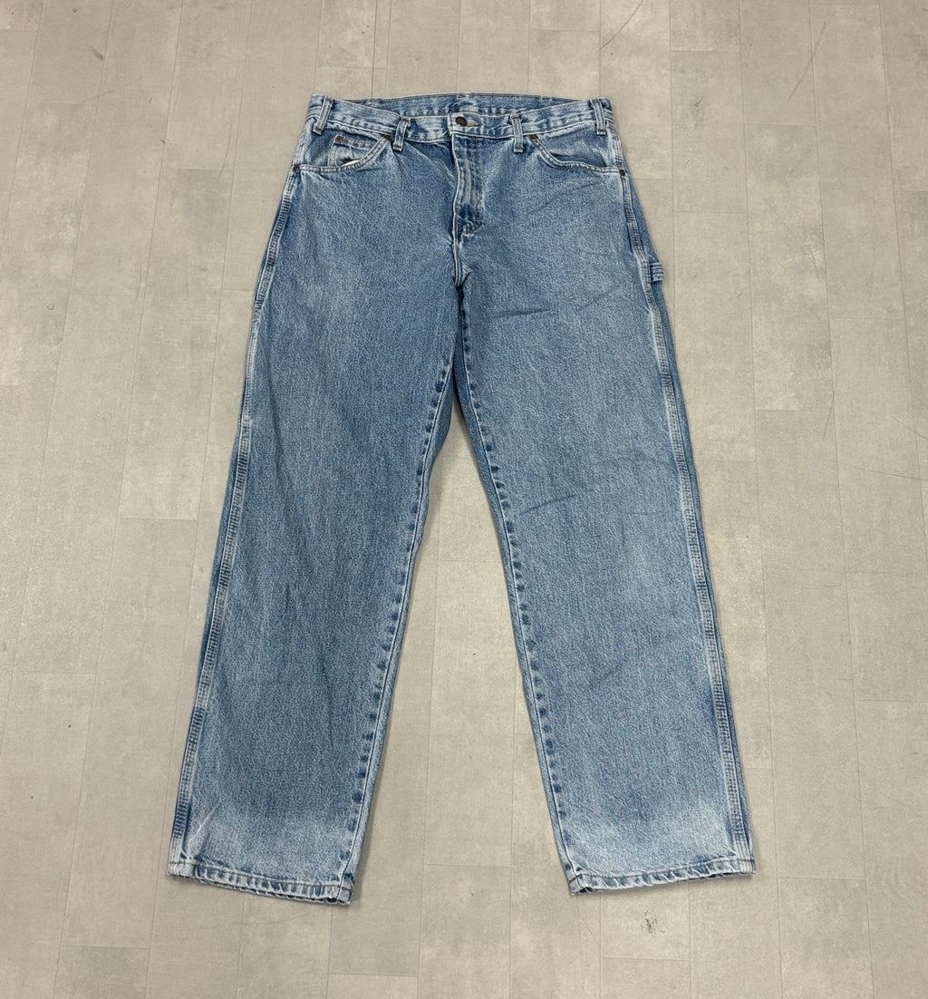 Dickies Light Wash Denim Jeans - 34x32