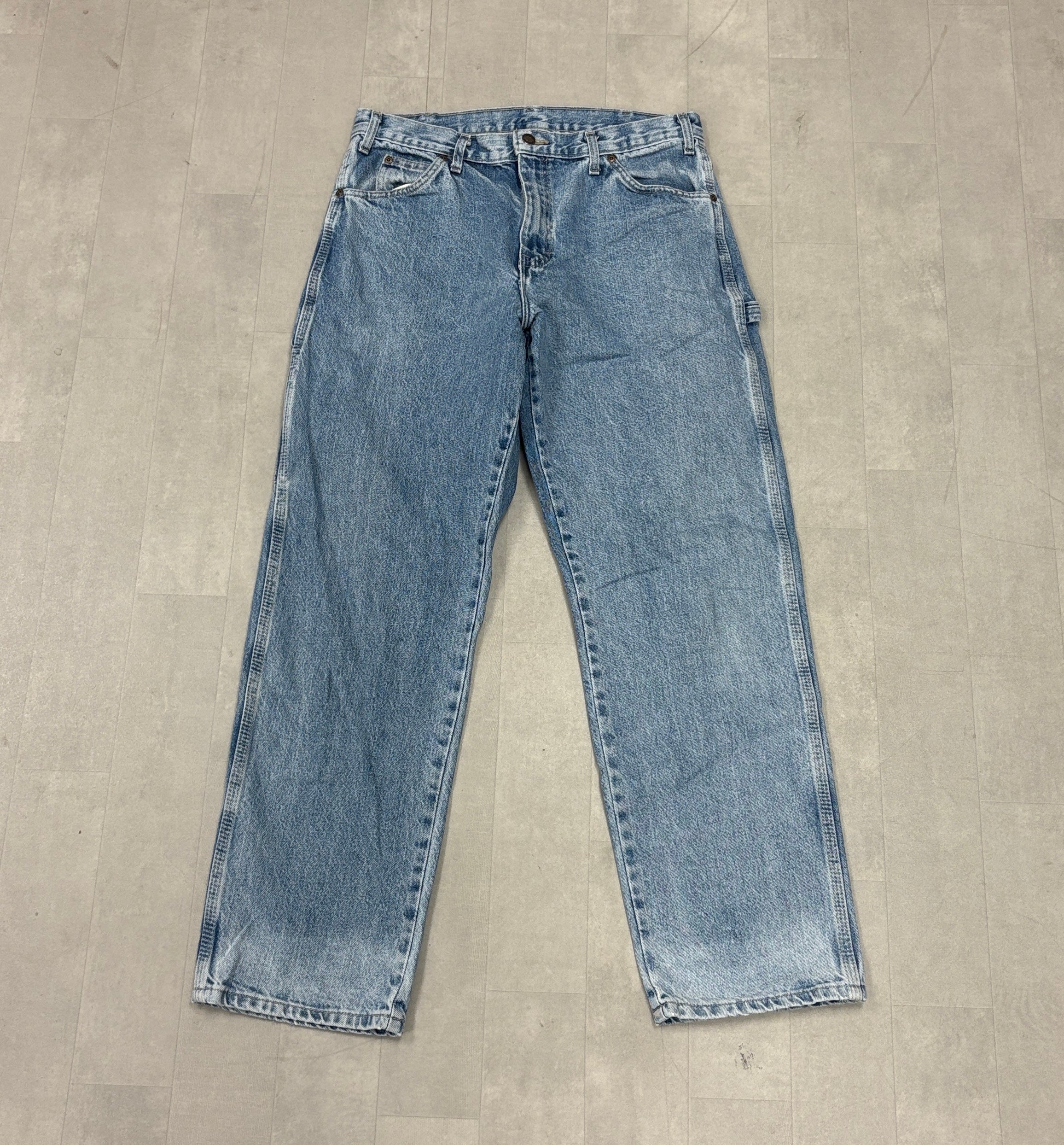Dickies Light Wash Denim Jeans - 34x32