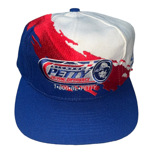 Vintage Richard Petty Logo Athletic Splash SnapBack Hat