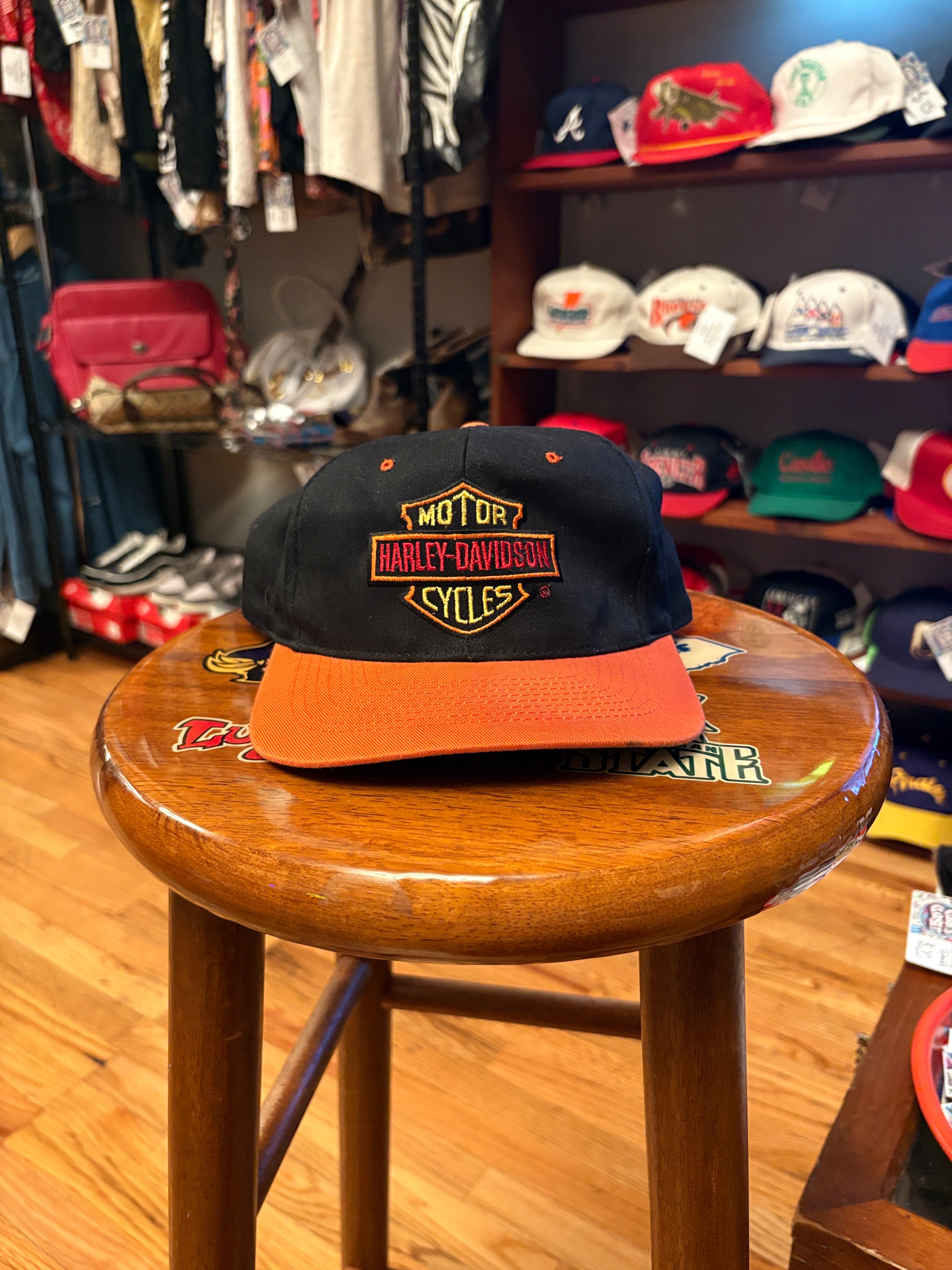 Vintage Harley Davidson SnapBack Hat