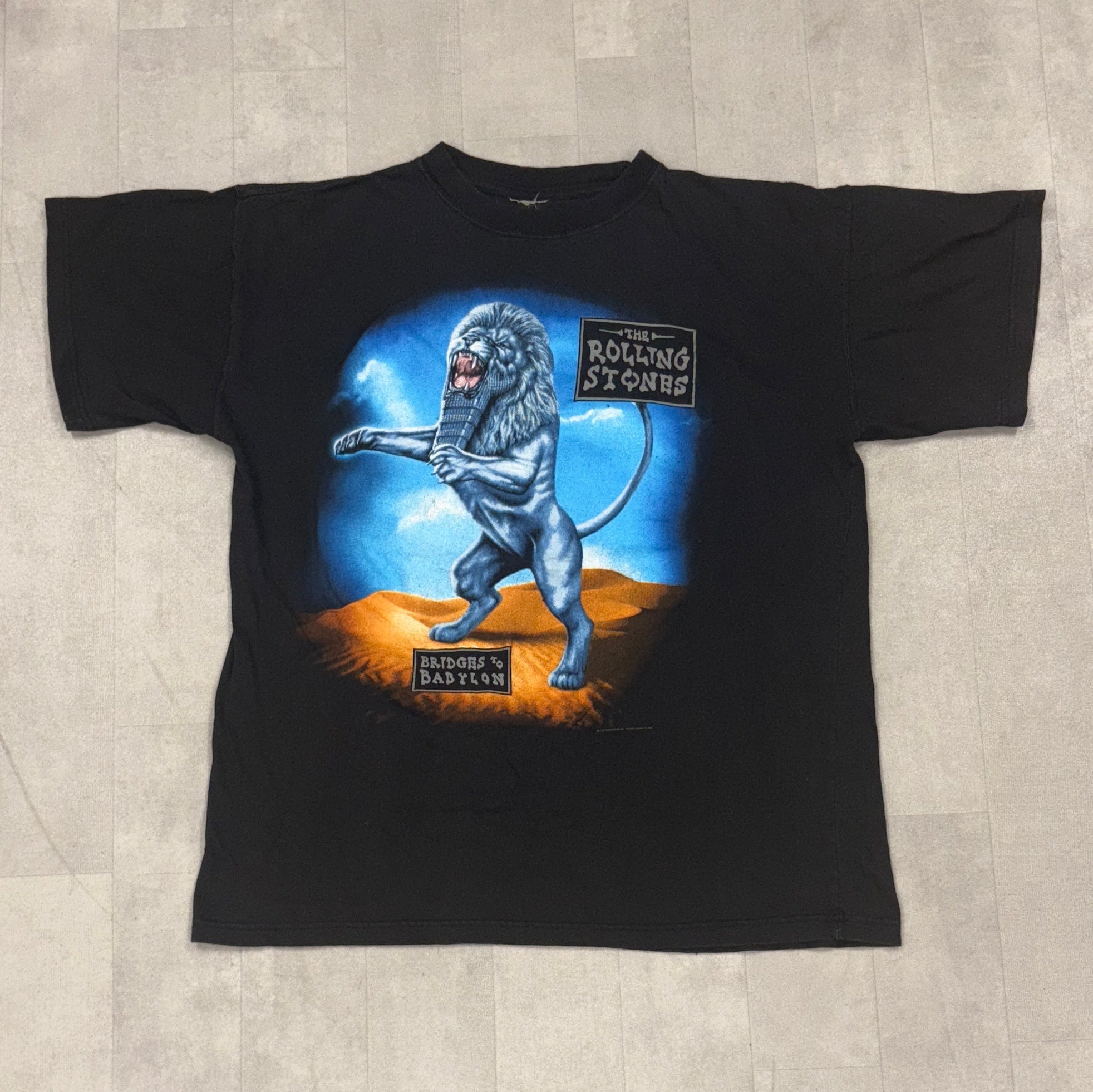 Vintage The Rolling Stones 97/98 Bridges to Babylon World - LARGE