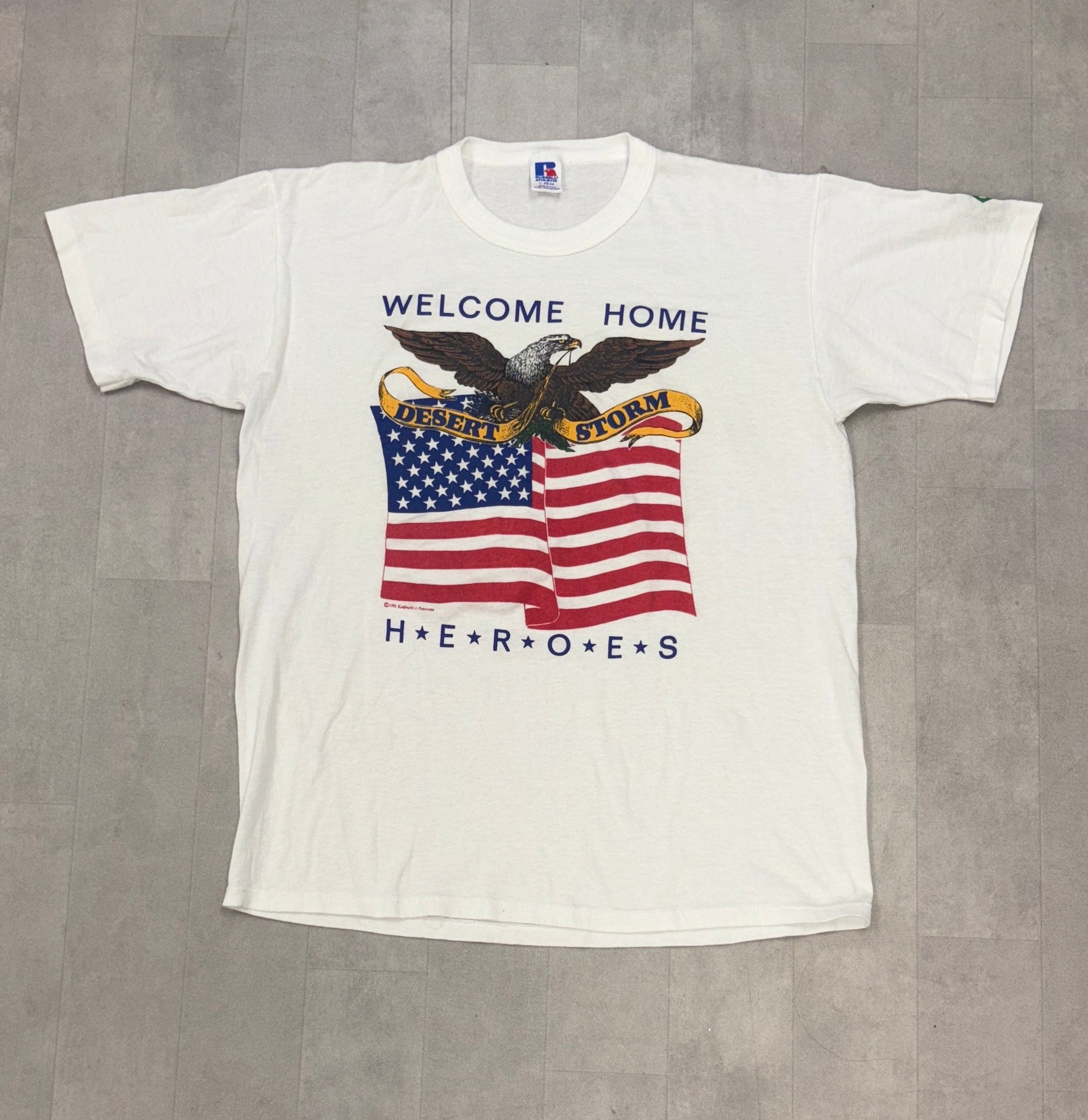 Vintage Desert Storm Hero’s Single Stitch Tee - MEDIUM