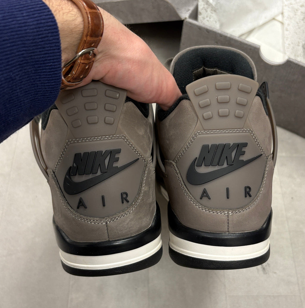 Nike Air Jordan 4 Retro Cave Stone Black Sneakers - Size 11.5