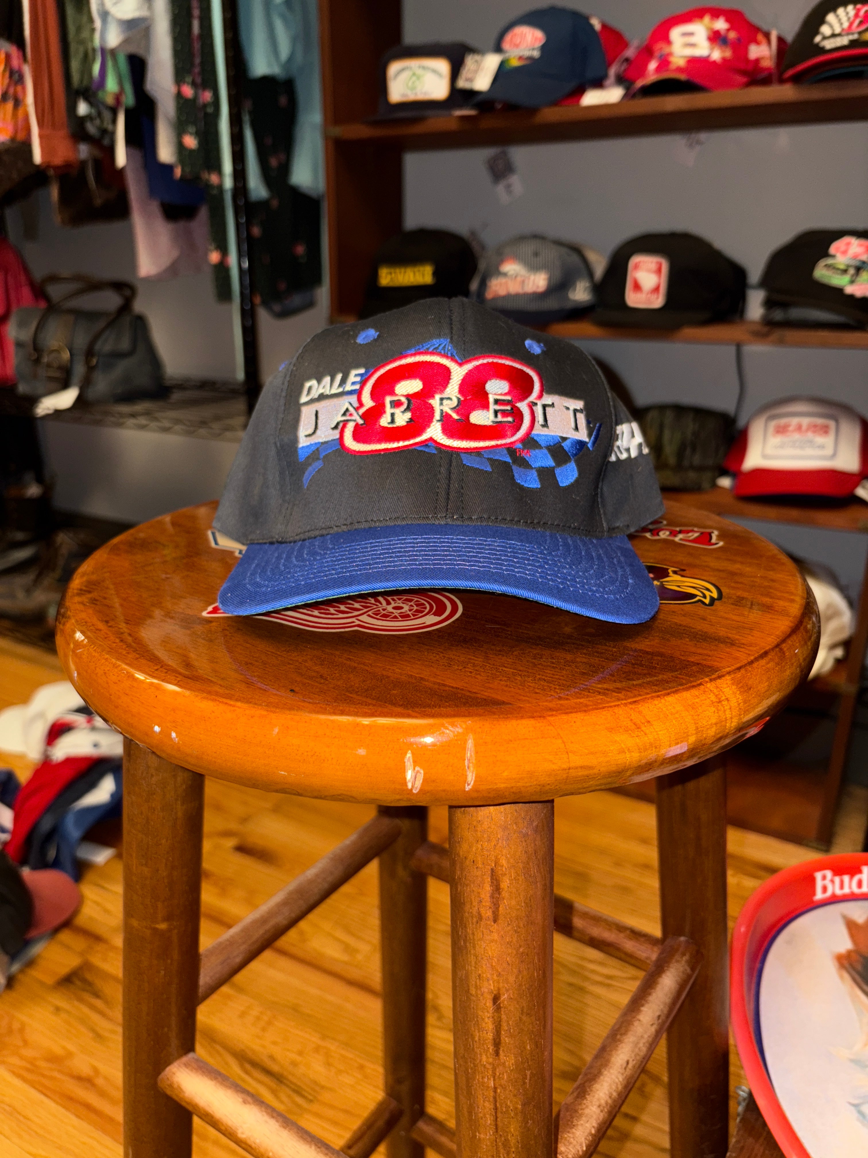 Vintage Dale Jarrett NASCAR SnapBack Hat