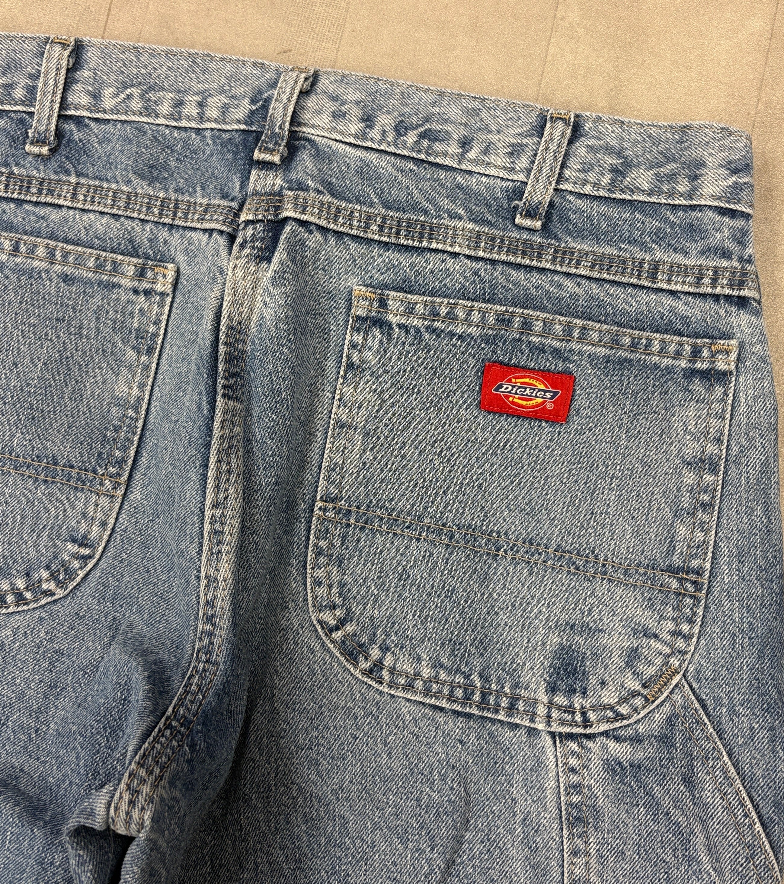 Dickies Light Wash Denim Jeans - 34x32
