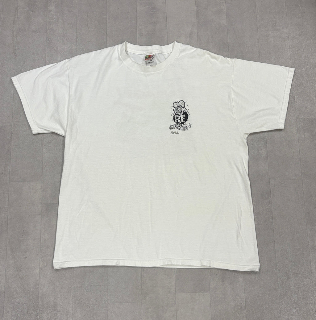 Vintage 1984 Rat Fink Garage Tee - LARGE