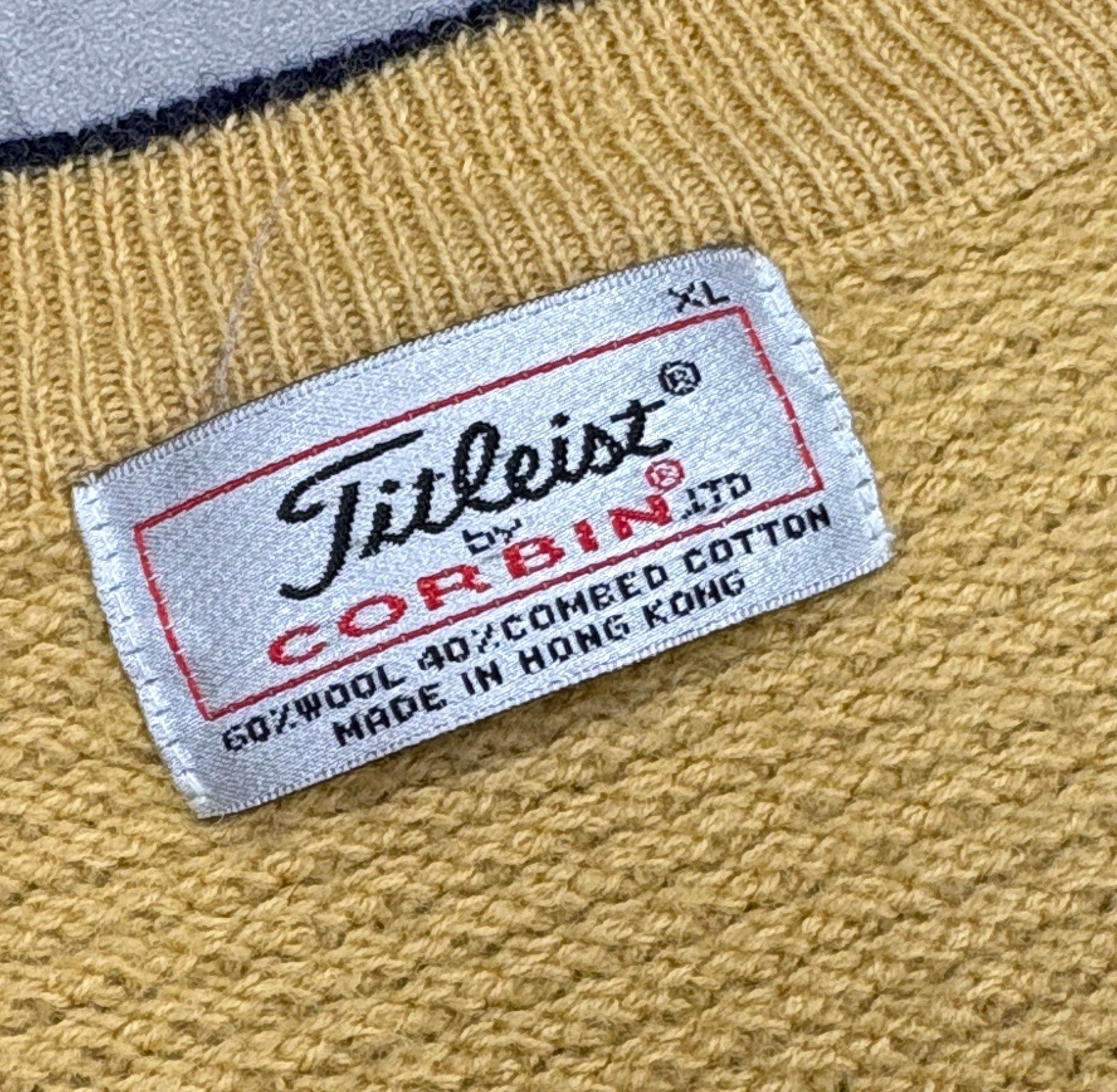 Vintage Titleist Golf Vest - XL