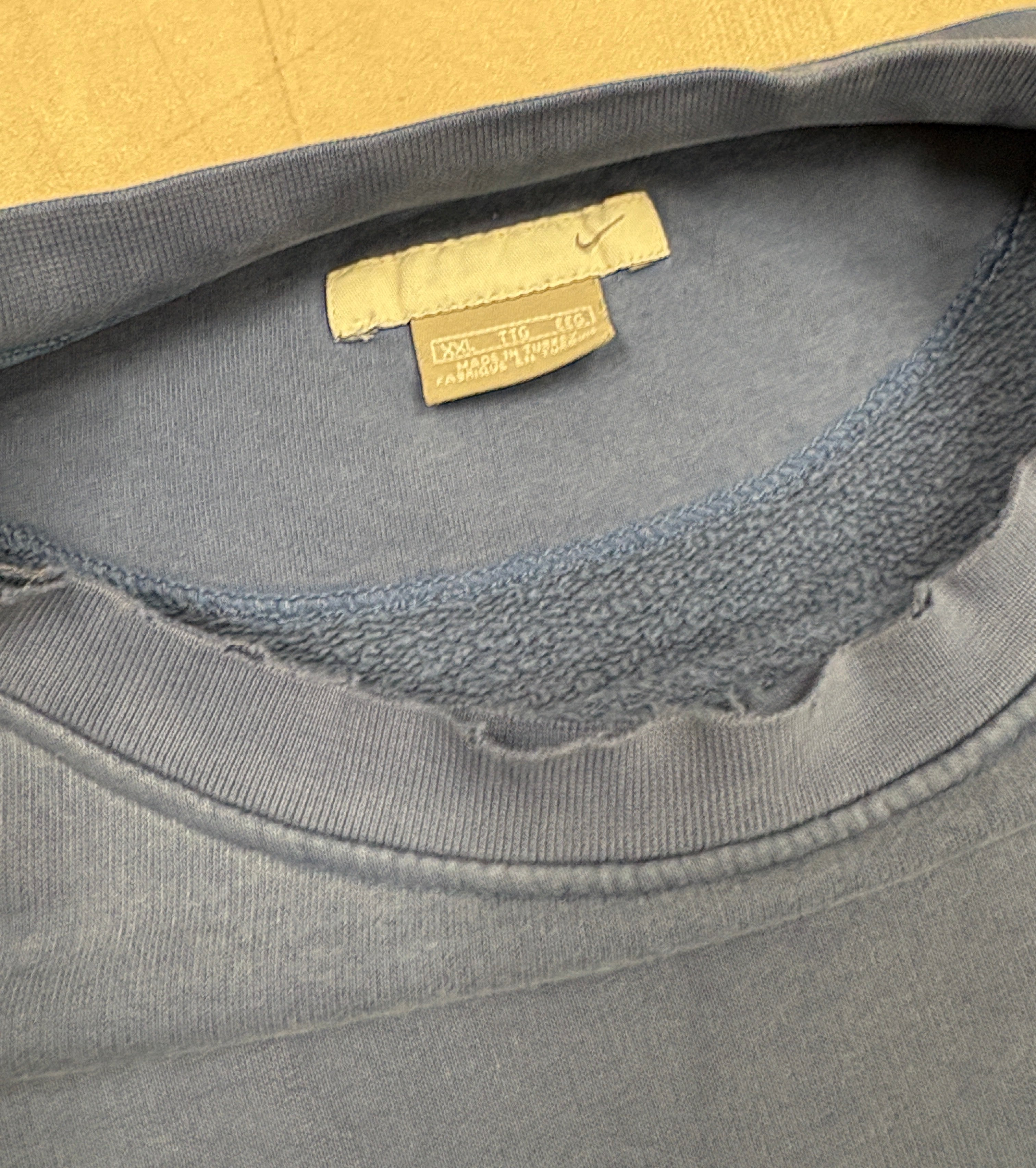 Y2K Blue Nike Crewneck - XXL