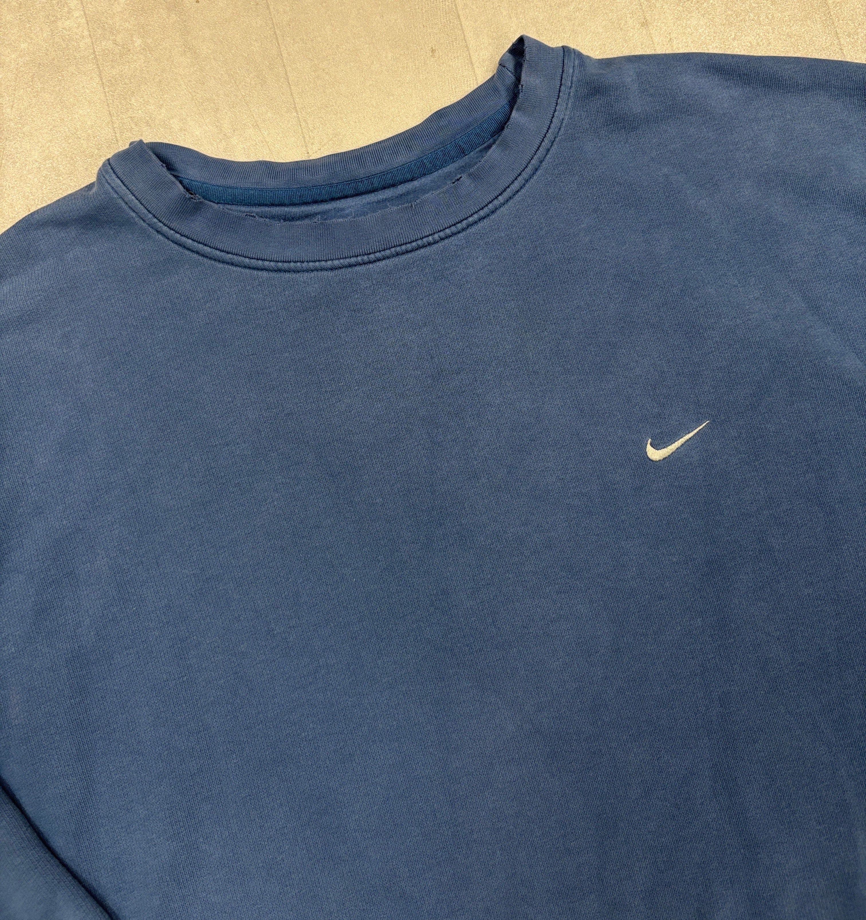 Y2K Blue Nike Crewneck - XXL