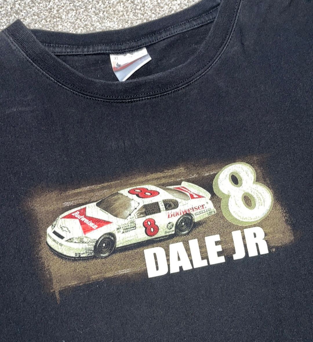 Vintage Dale Jr Nascar Racing Tee - XL