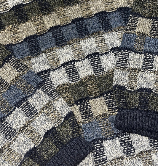 Vintage Northern Isles Patterned Crewneck Sweater - LARGE