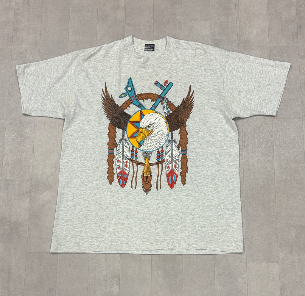 Vintage 90’s Bald Eagle Native American Tee - XL