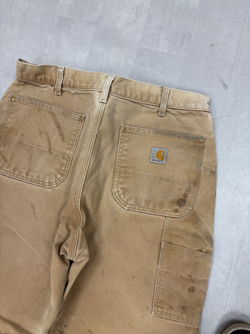 Vintage Double Knee Carhartt Canvas Pants - 36x30