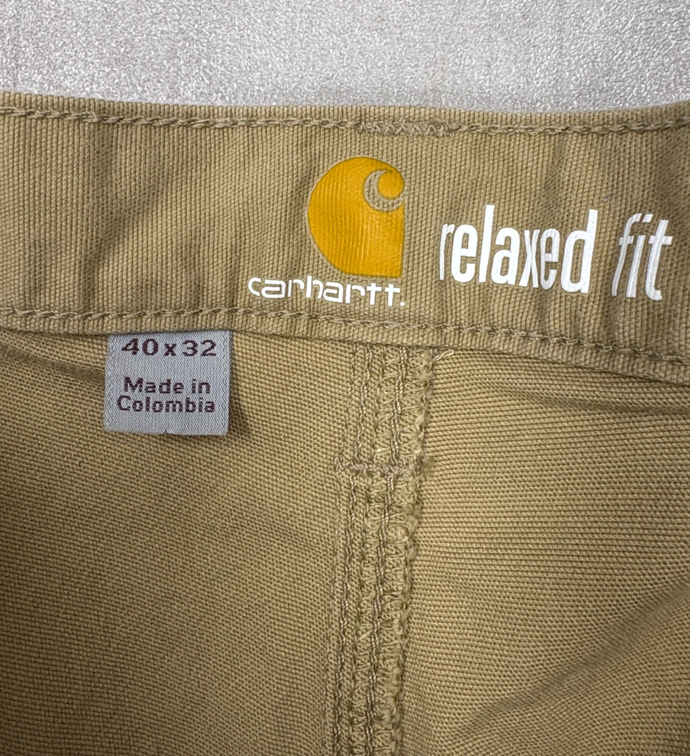 Carhartt Relaxed Fit Khaki Pants - 40x32