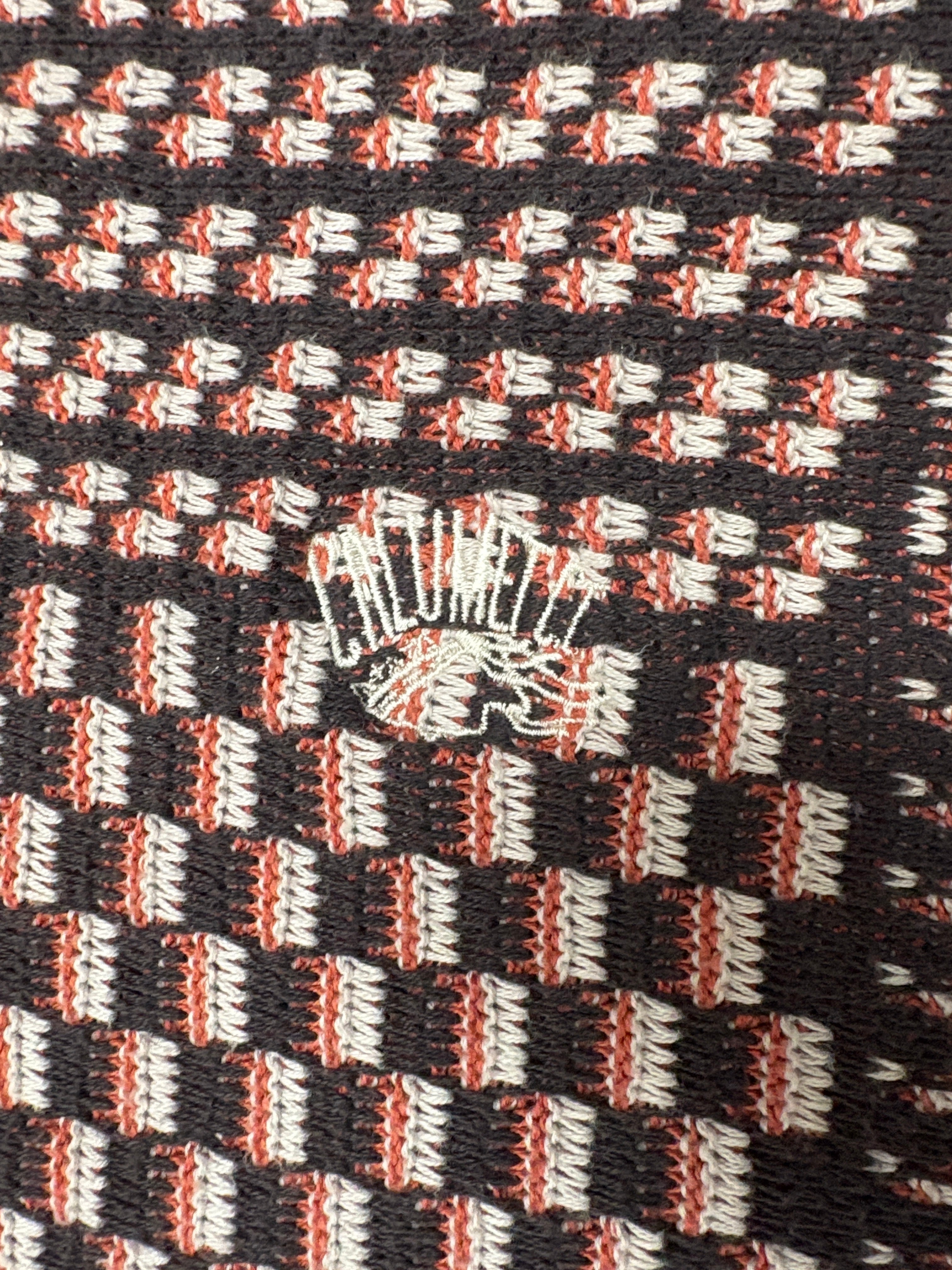 Vintage Ashworth Calumet Country Club Knitted Crewneck Sweater - LARGE