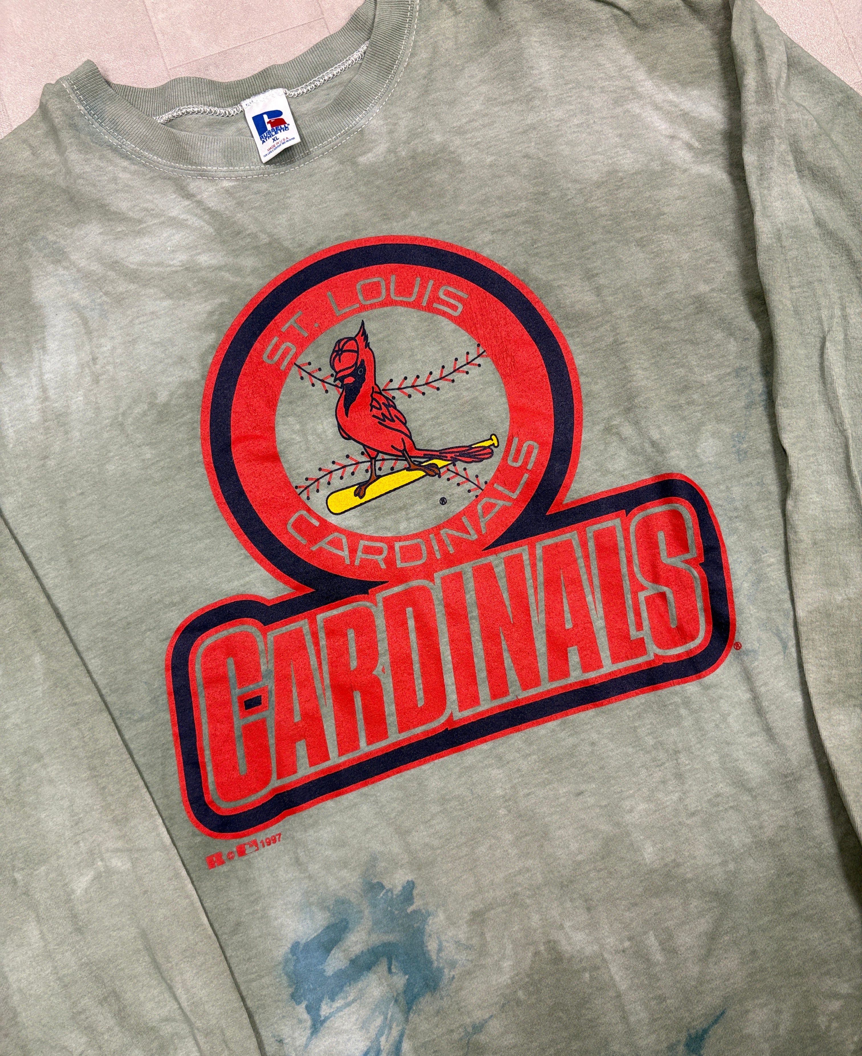Vintage 1997 Arizona Cardinals Long Sleeve MLB Tee - XL