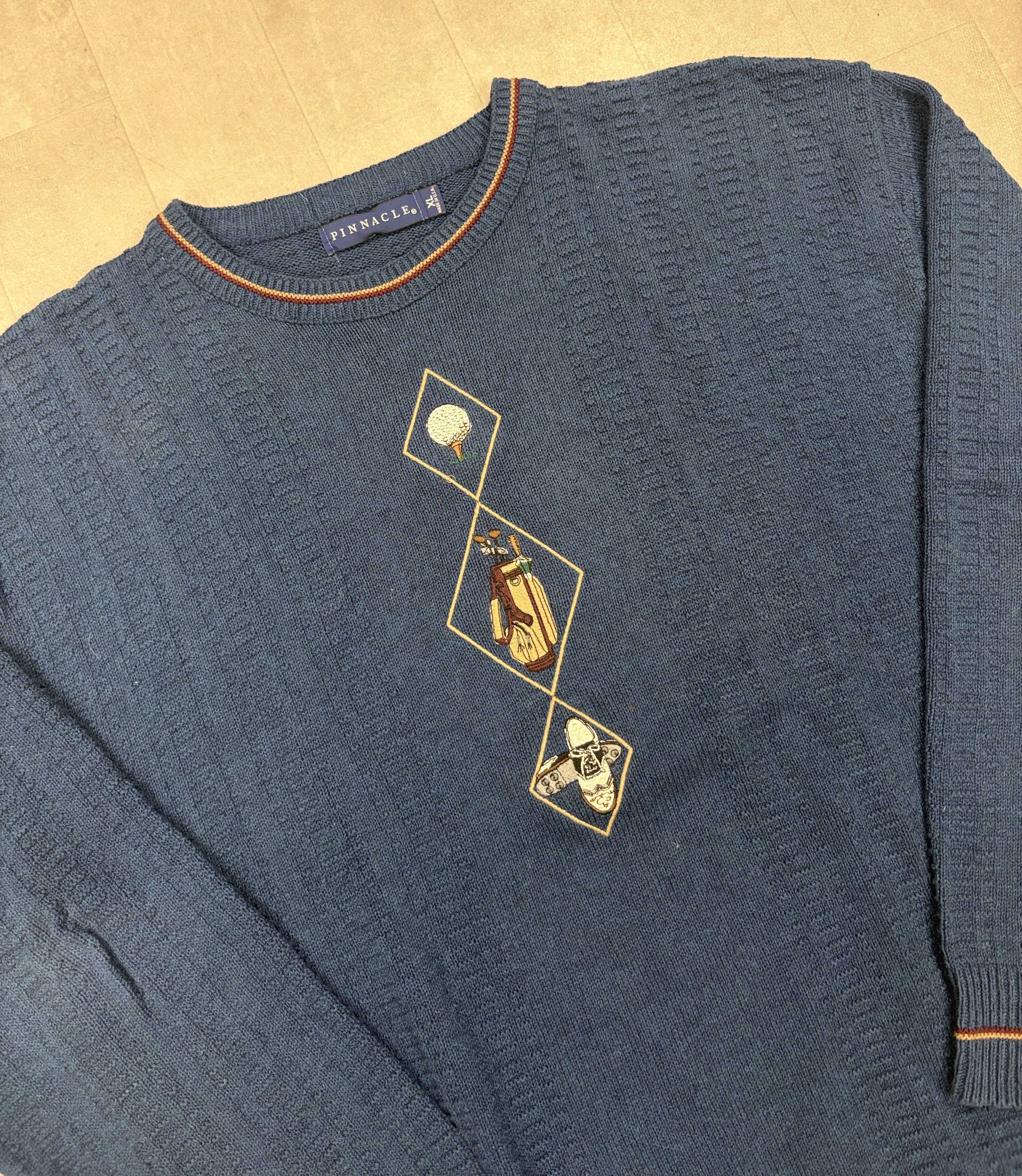 Vintage Golf Crewneck Sweater - XL