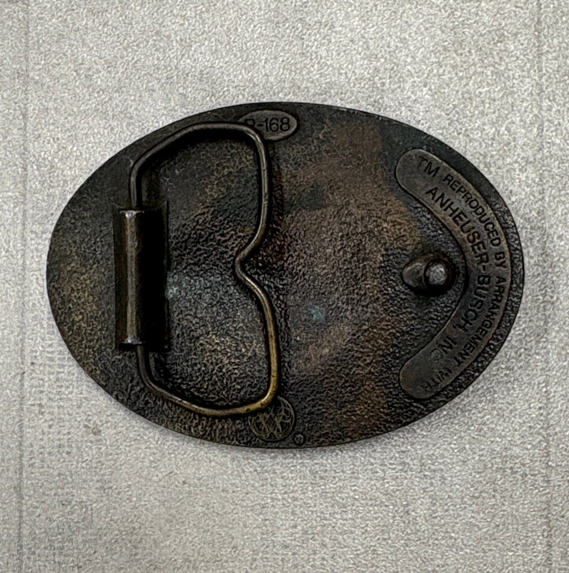 Vintage Anheuser Busch Belt Buckle
