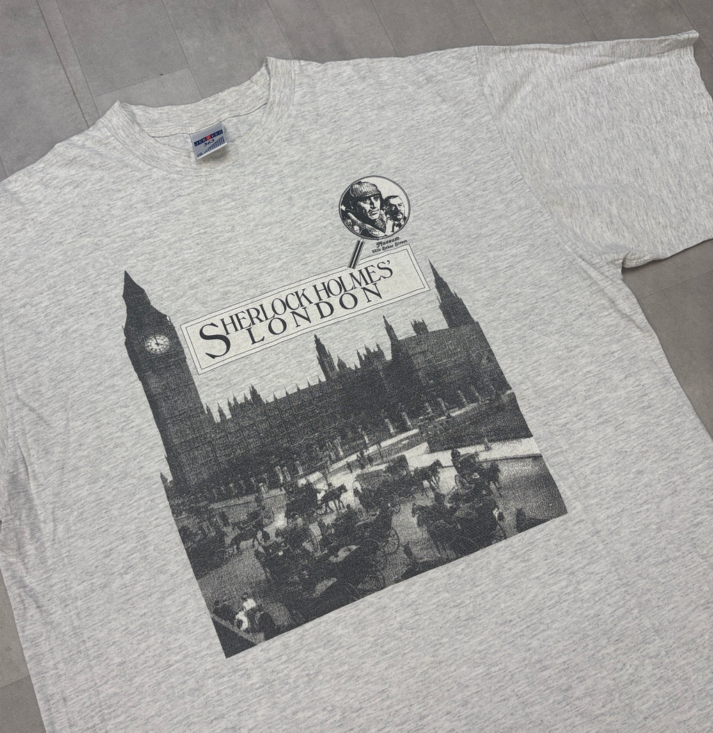 Vintage Sherlock Holmes London Tee - XXL