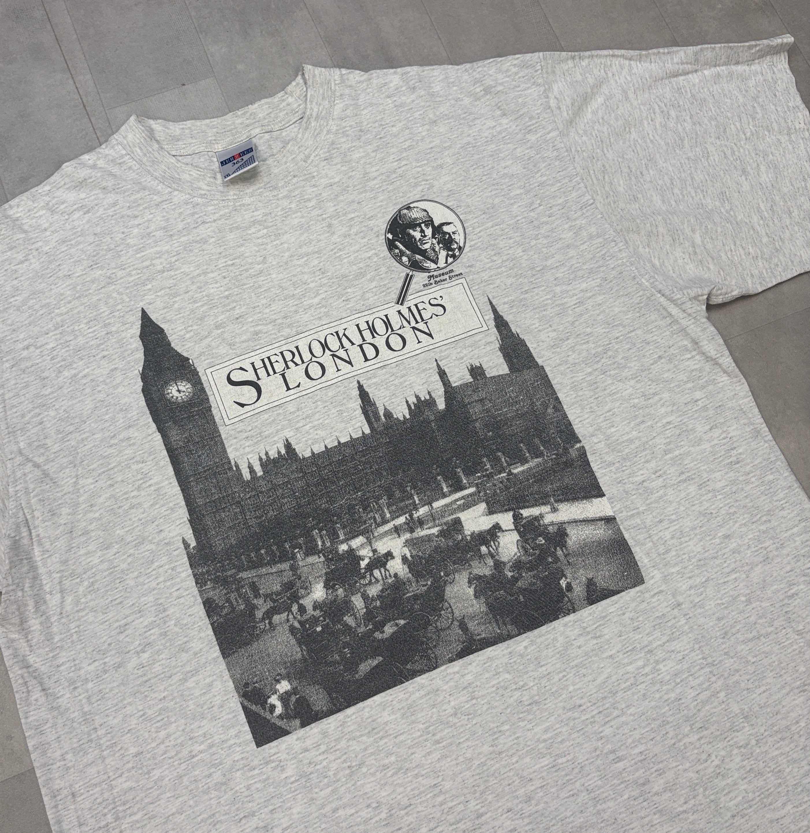 Vintage Sherlock Holmes London Tee - XXL