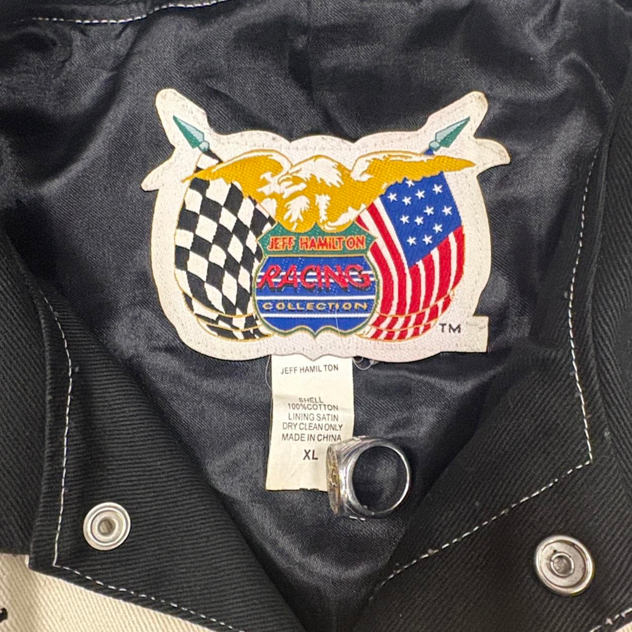 Dale Earnhardt Jeff Hamilton Racing Collection Jacket Nascar Winston Cup Series - XL