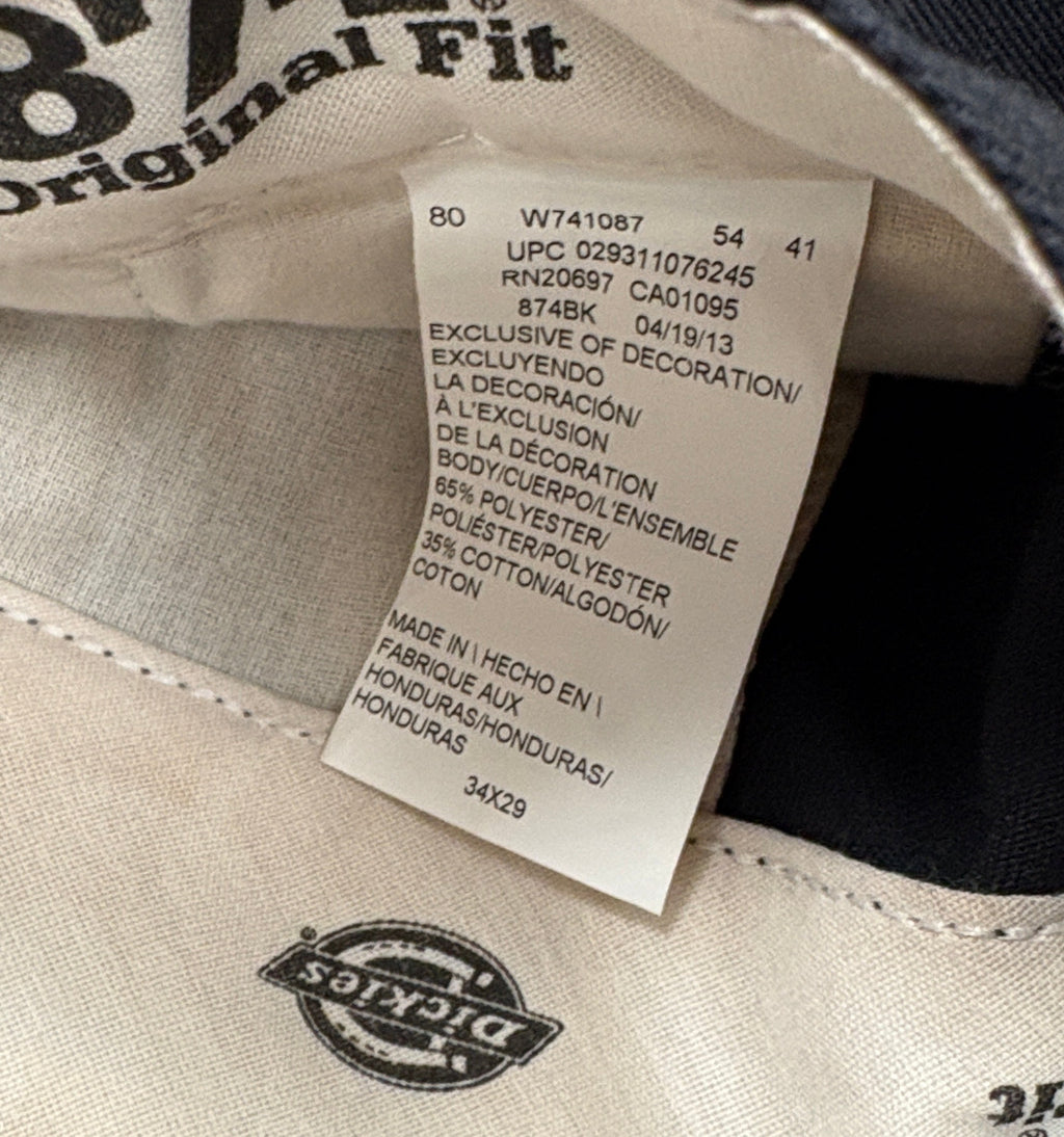 Dickies Double Knee Baggy Pants - 34x29