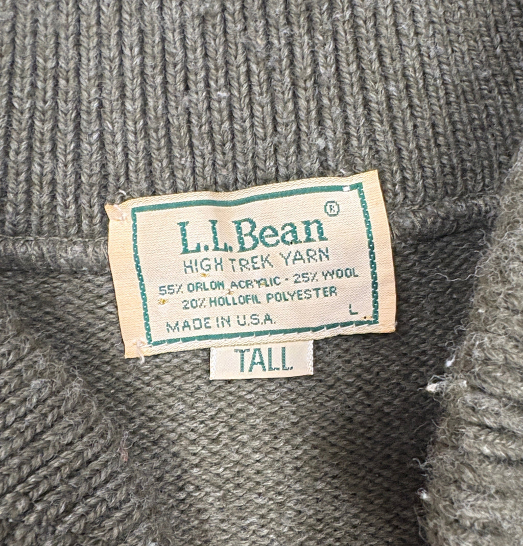 Vintage LL Bean Shooting Sweater - LARGE
