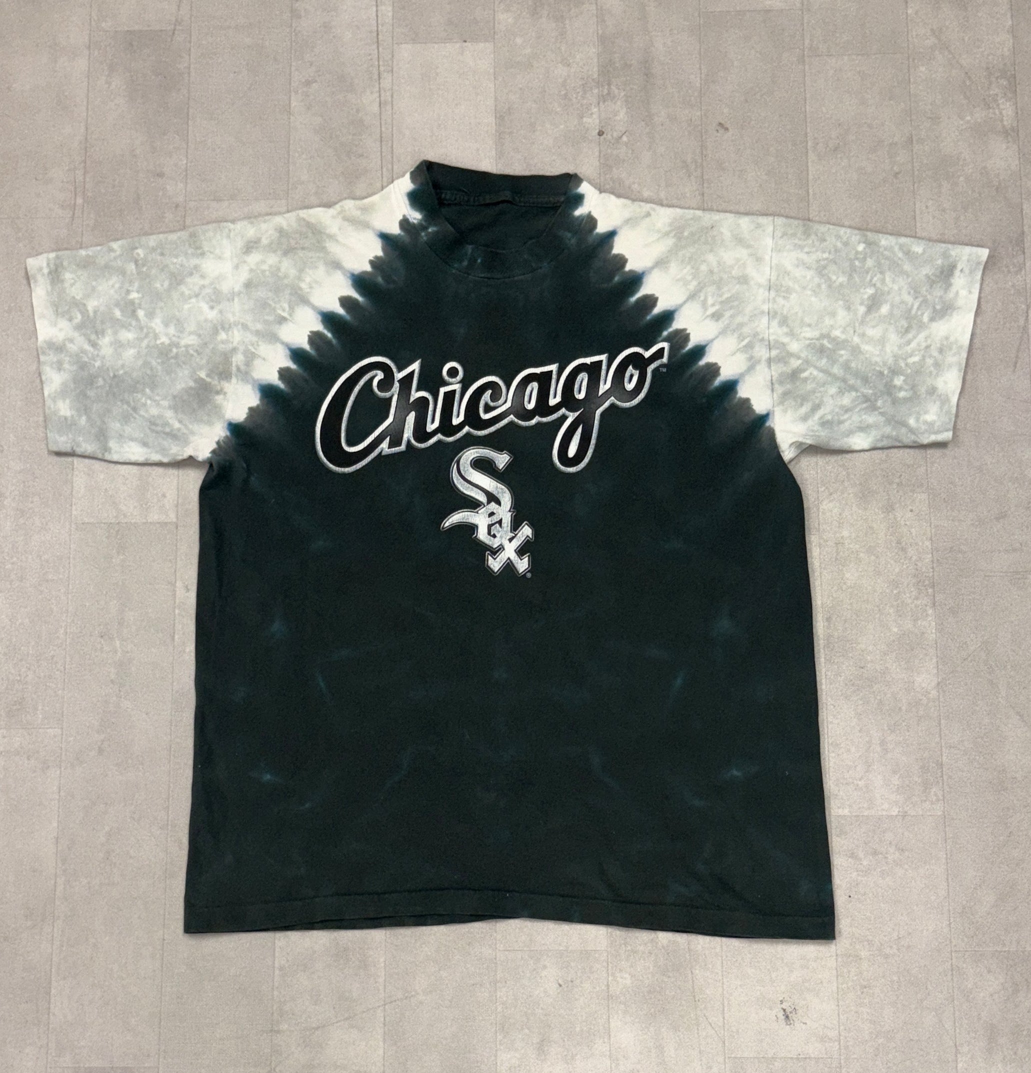 Vintage Single Stitch Chicago White Sox Tie Dye Tee - LARGE