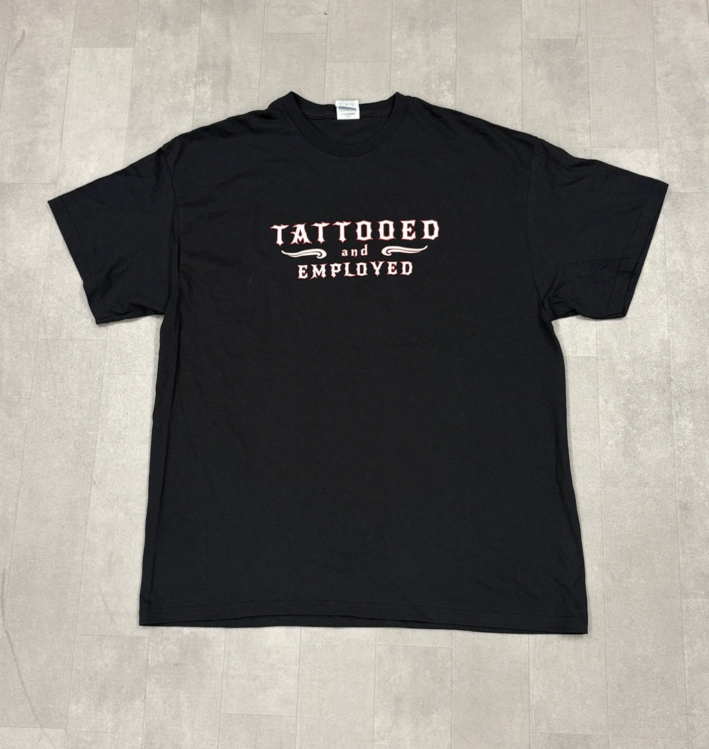 Tattooed & Employed Tee - Xl
