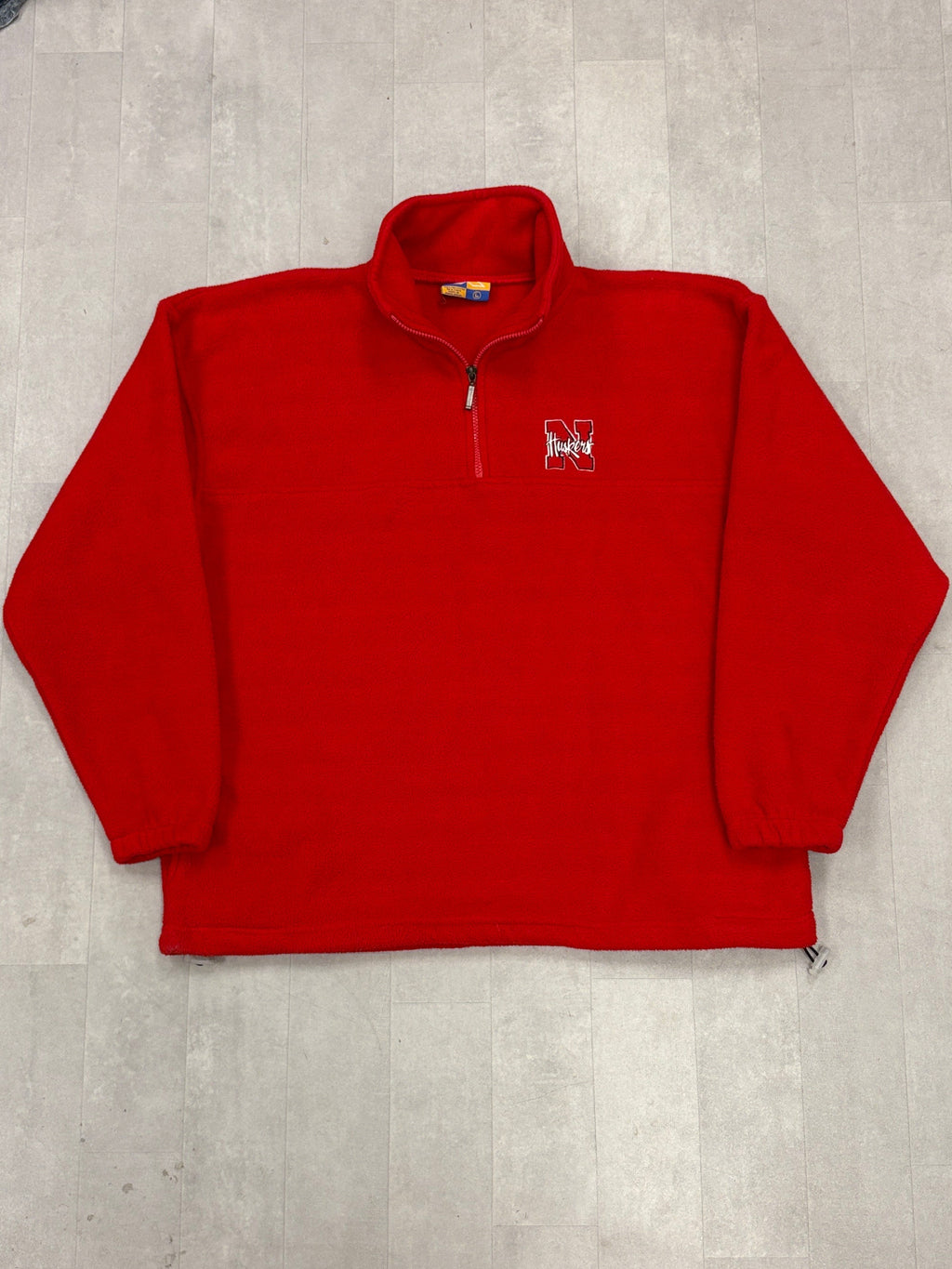 Nebraska Huskers Fleece Quarter Zip Pullover