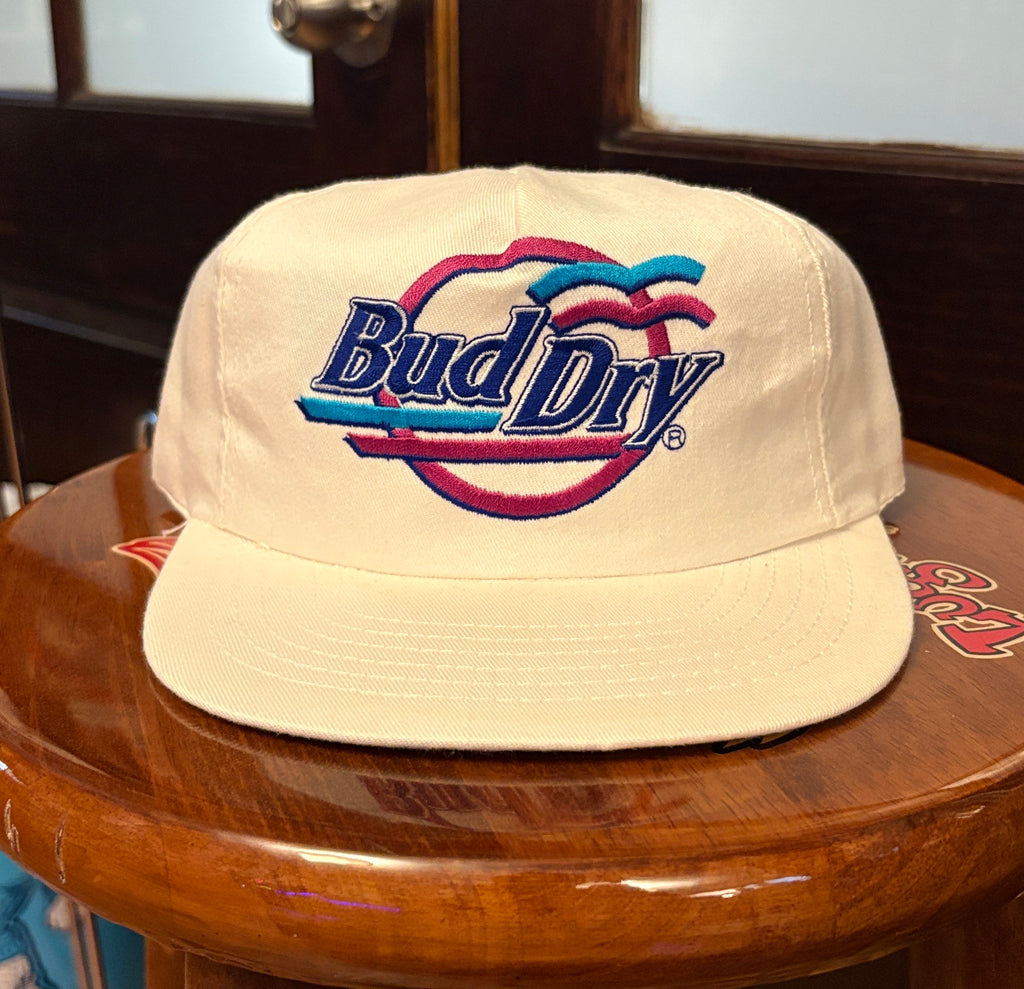 Vintage Bud Dry SnapBack Hat