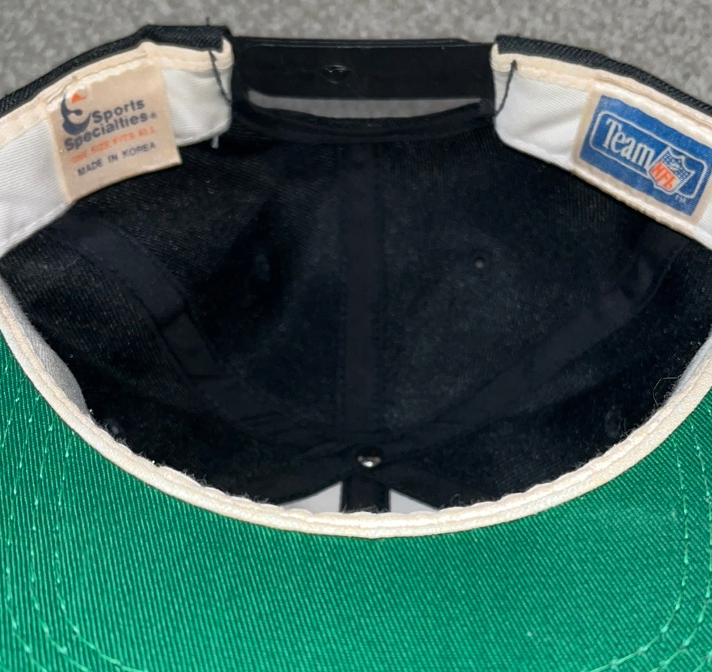 Vintage 90s Atlanta Falcons Script Sports Specialties Adjustable Snapback Hat