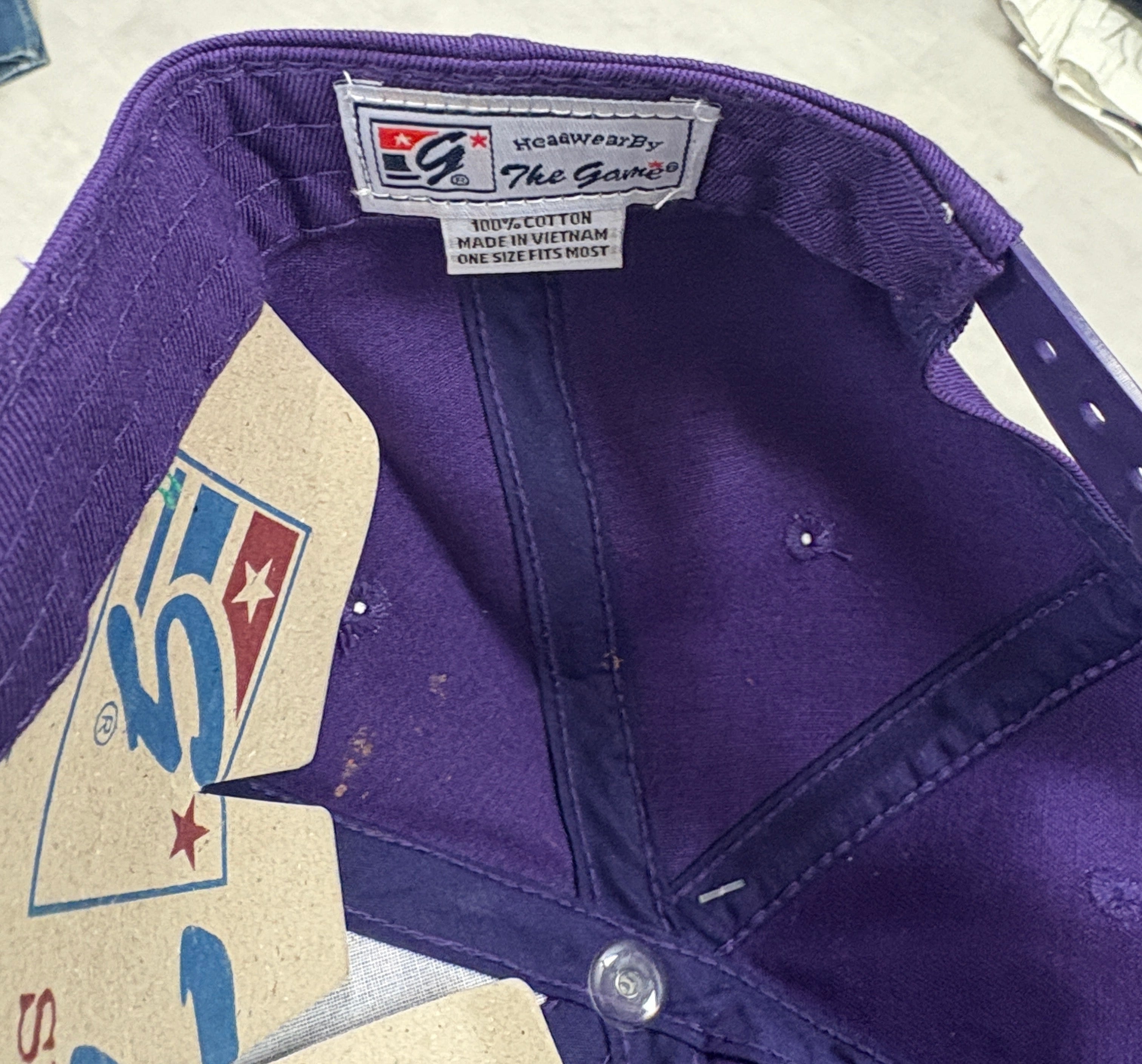 Vintage Deadstock ECU Pirates SnapBack Hat