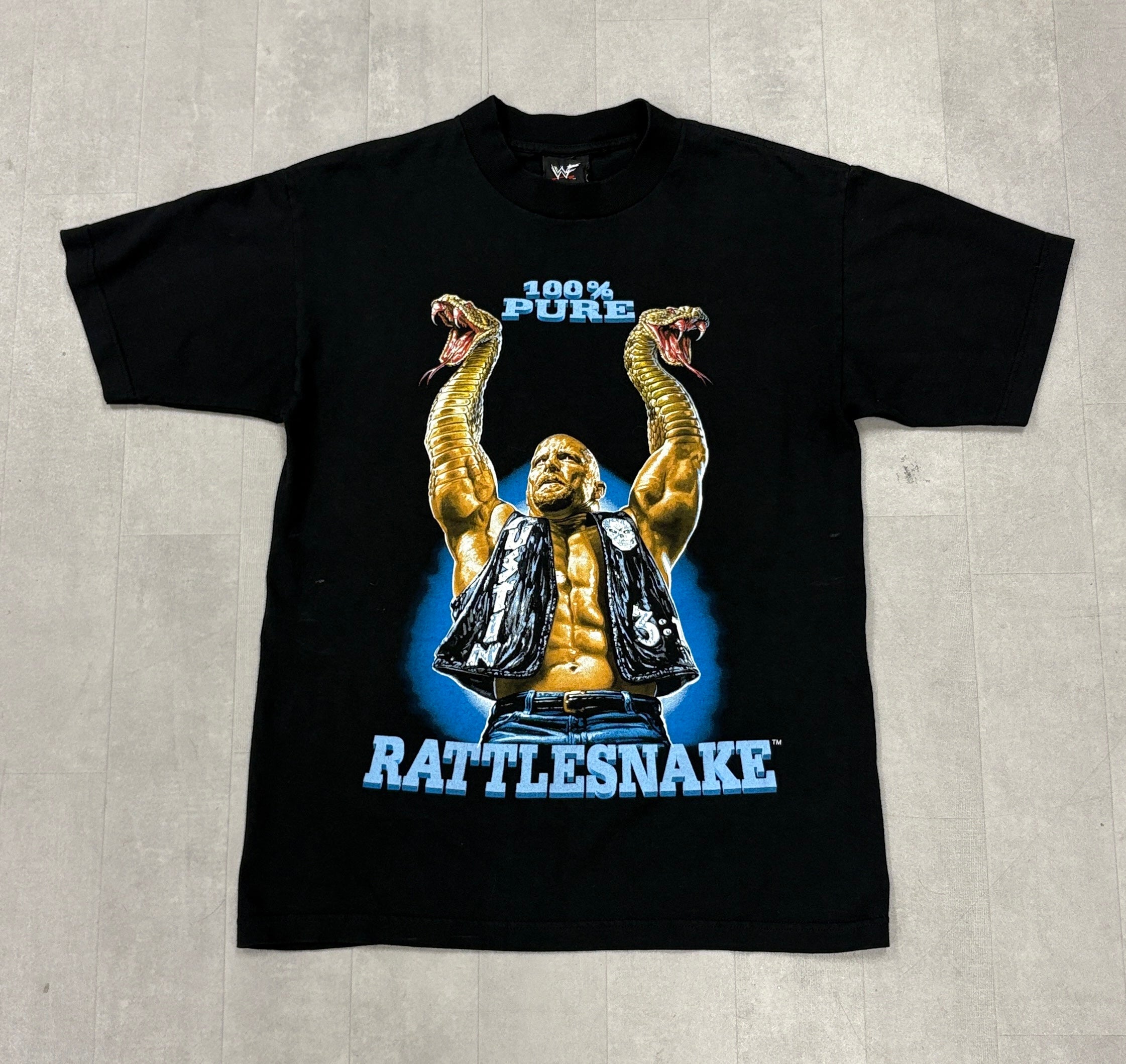 Vintage 1998 WWF Stone Cold Steve Austin “ 100% Pure Rattlesnake” Tee - MEDIUM