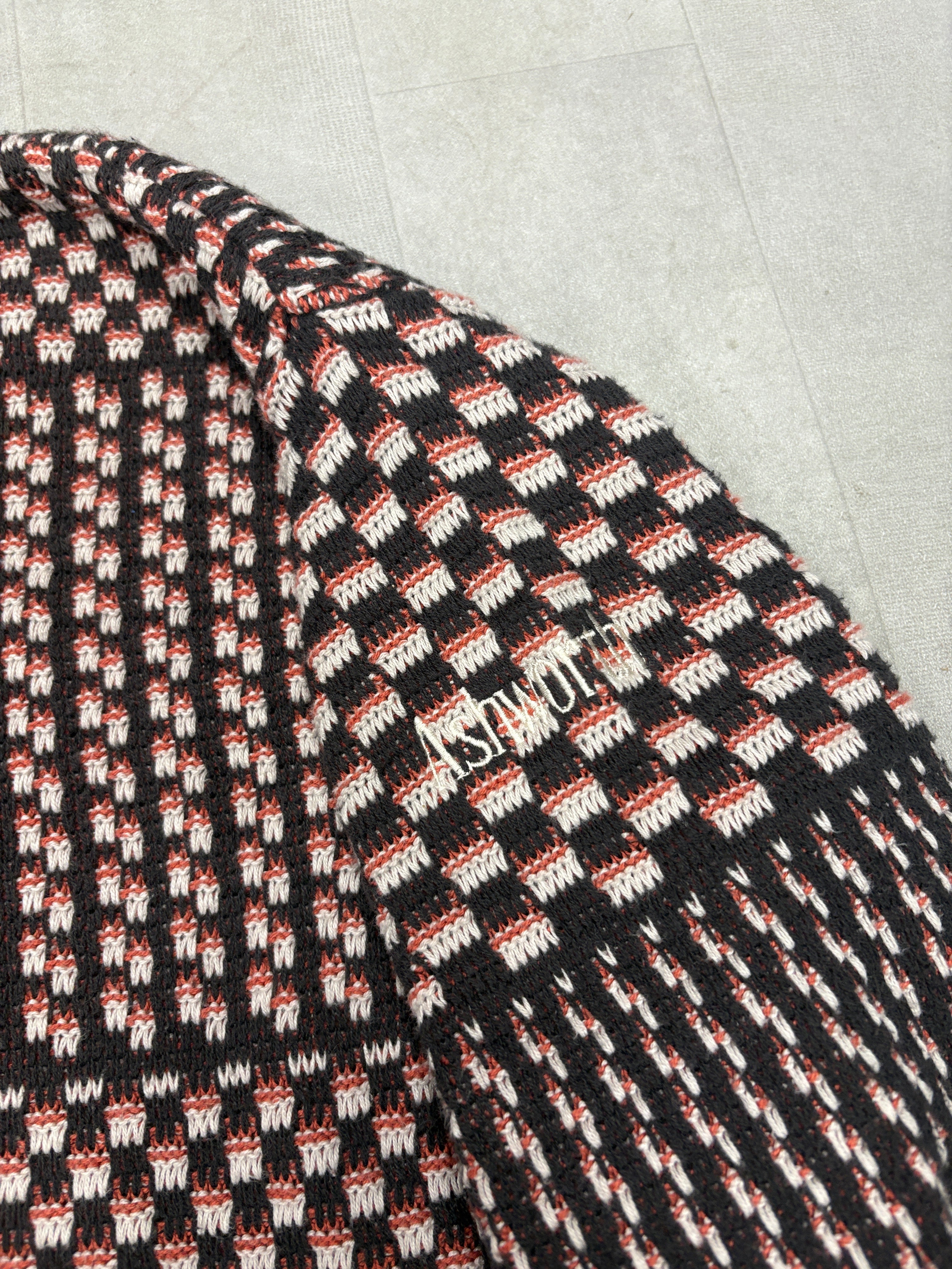 Vintage Ashworth Calumet Country Club Knitted Crewneck Sweater - LARGE