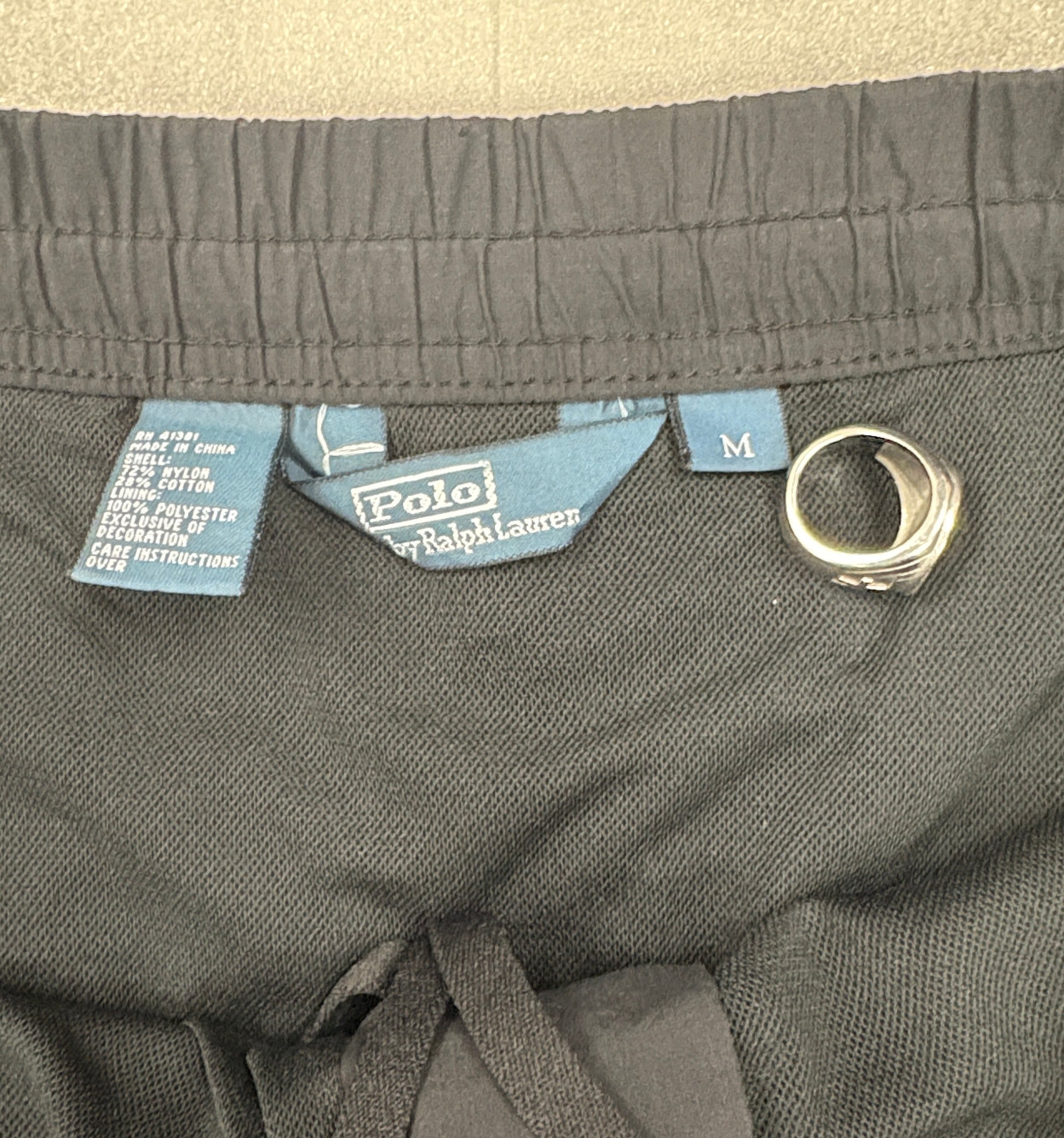 Vintage Polo Ralph Lauren Canoe Slalom C1 Mens Swim Shorts - MEDIUM