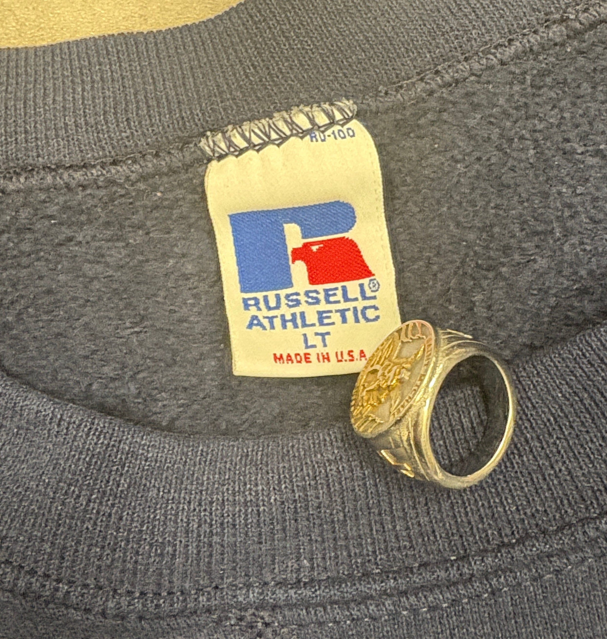 Vintage University of Northern Iowa Russell Athletic Collegiate Crewneck Sweater - LARGE