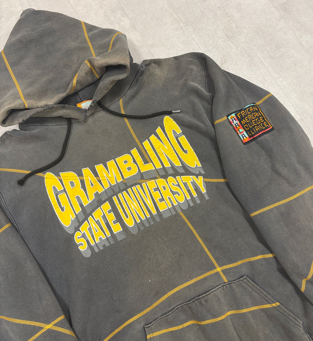 Vintage Grambling University HBCU Collegiate Hoodie - XXL