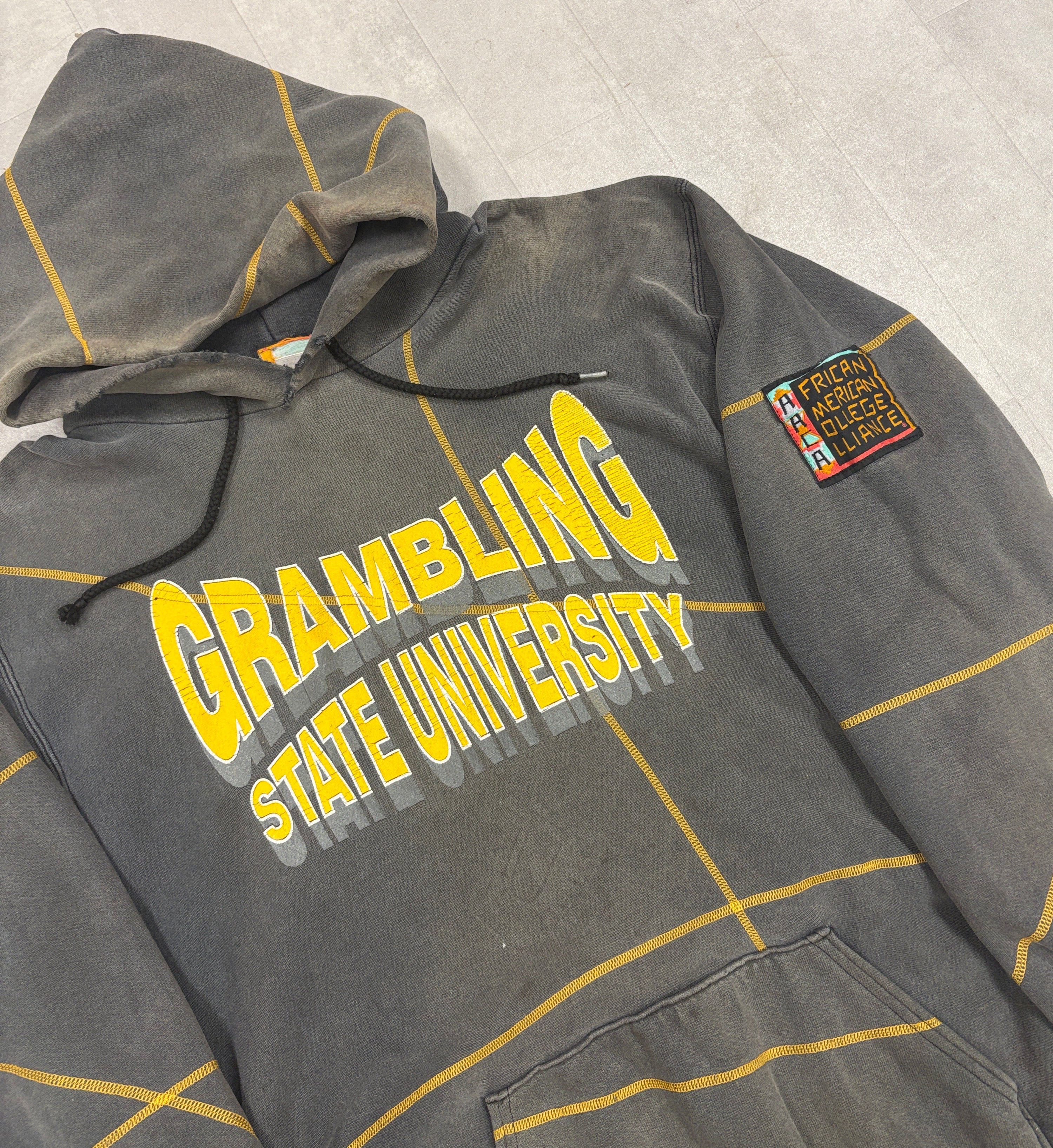 Vintage Grambling University HBCU Collegiate Hoodie - XXL