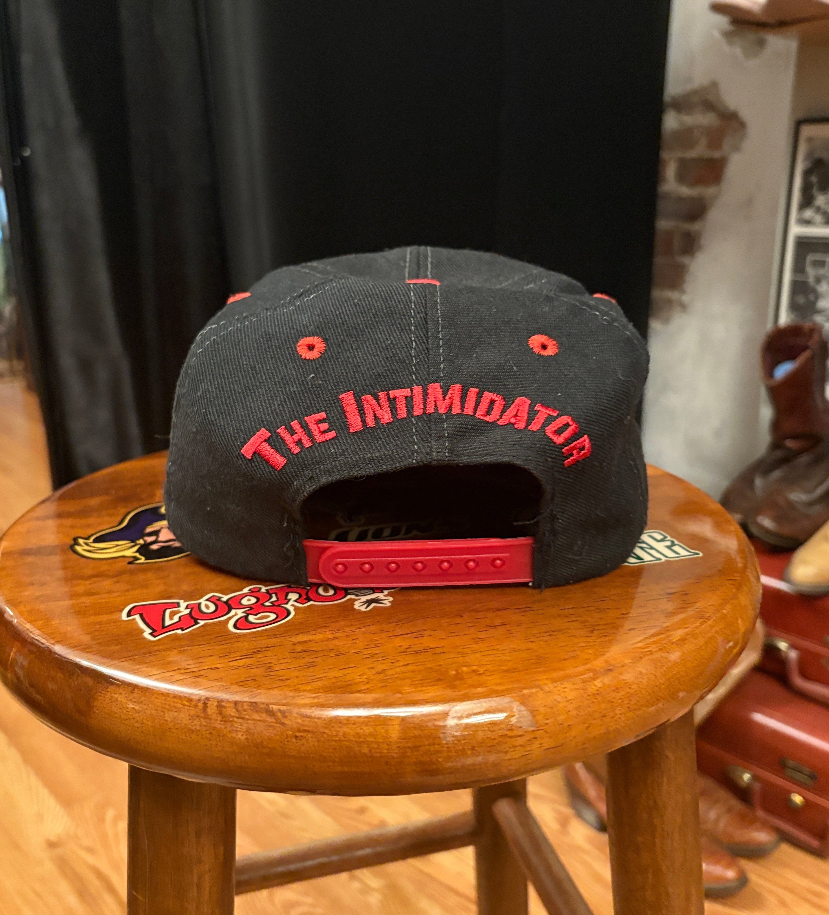 Vintage Dale Earnhardt “The Intimidator”Sharktooth Logo Athletic SnapBack Hat