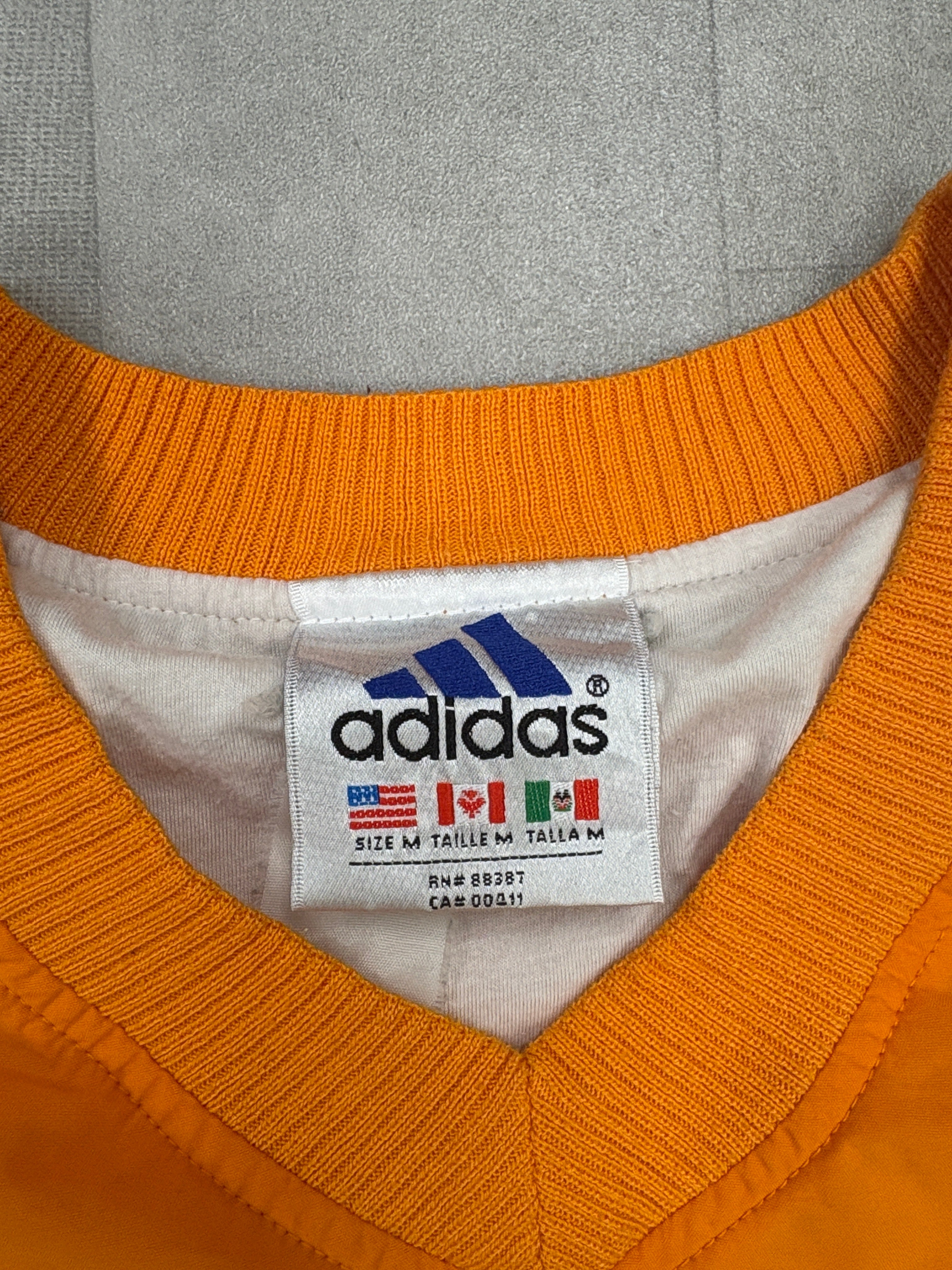 Vintage Adidas Tennessee Volunteers Windbreaker Pullover