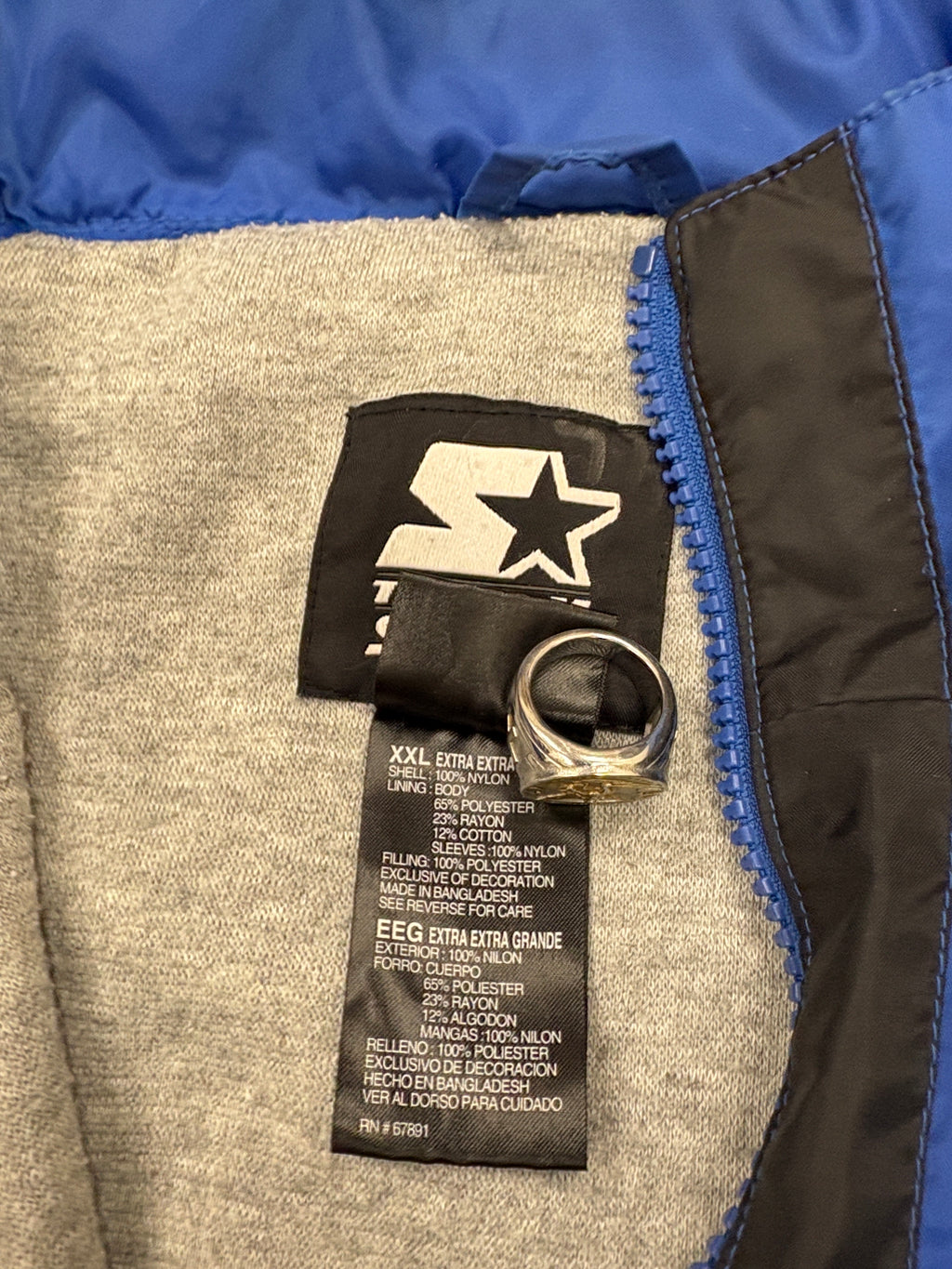 Vintage University of Kentucky Starter Full Zip Jacket