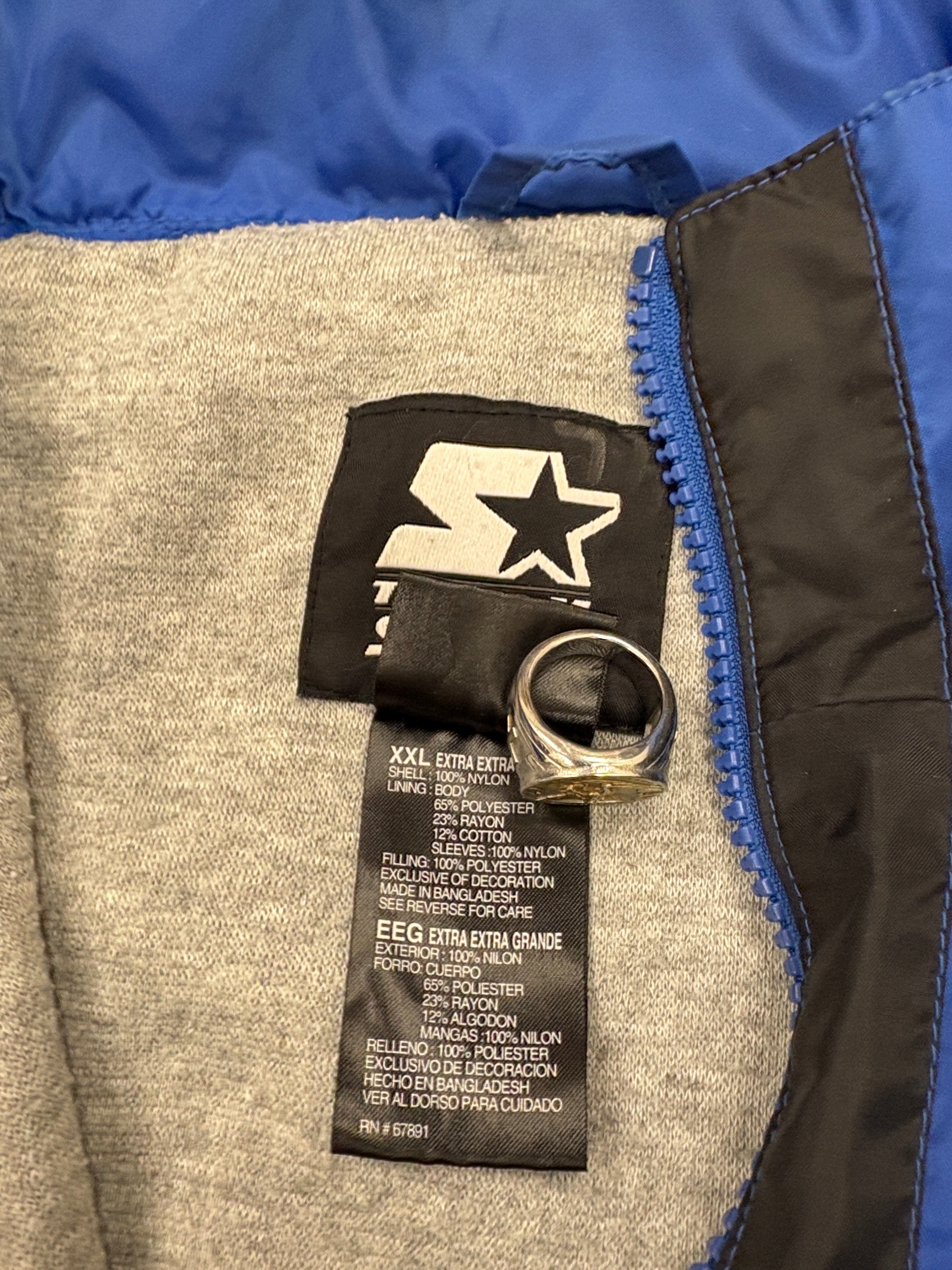 Vintage University of Kentucky Starter Full Zip Jacket