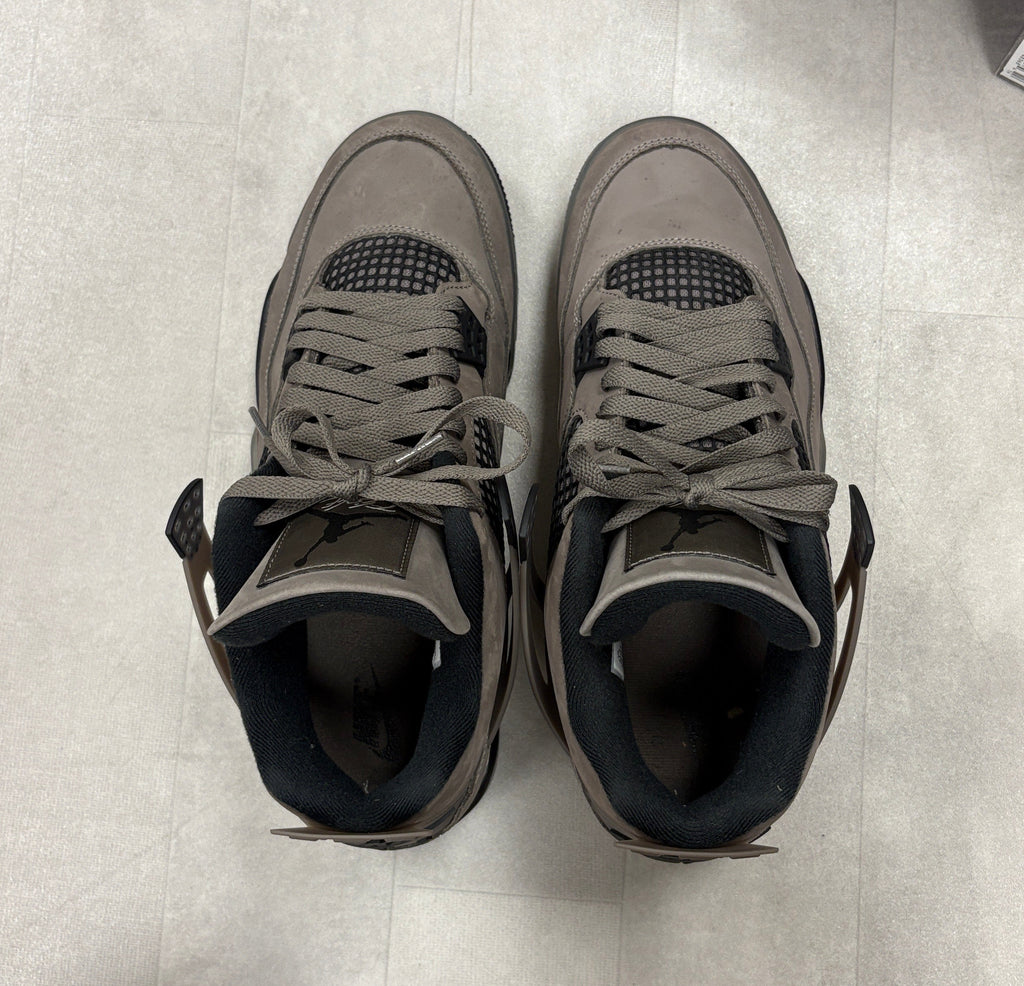 Nike Air Jordan 4 Retro Cave Stone Black Sneakers - Size 11.5