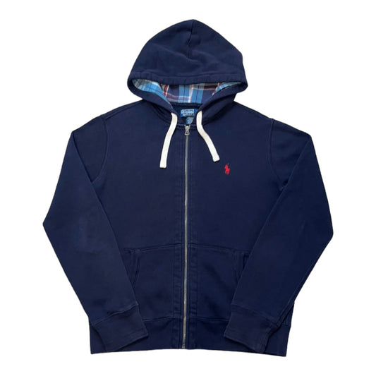 Y2K Polo Ralph Lauren Full Zip Hooded Jacket - MEDIUM