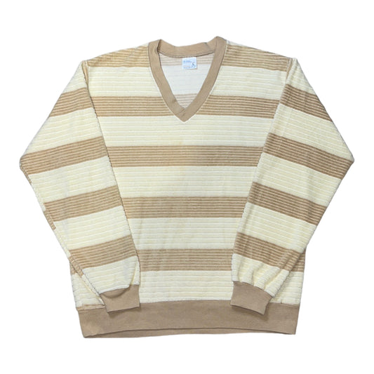 Vintage JCPenny Striped Sweater - MEDIUM