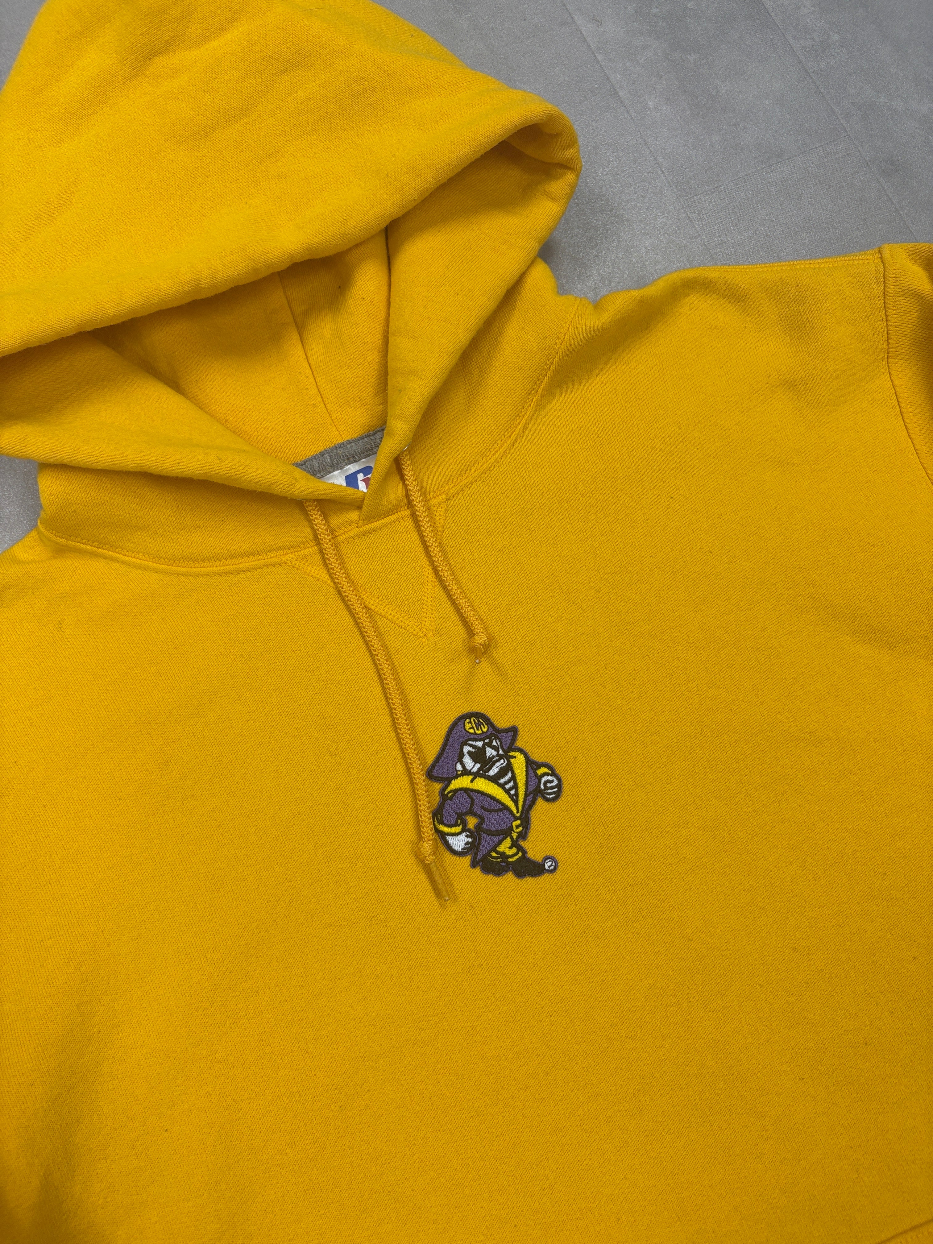 Vintage East Carolina Pirates Russell Athletic Hoodie - LARGE