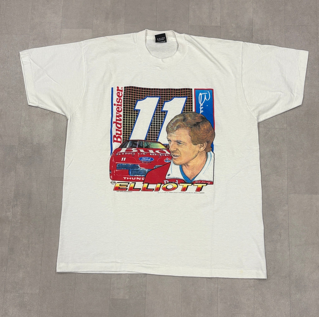 Vintage Bill Elliott NASCAR Racing Tee - XL