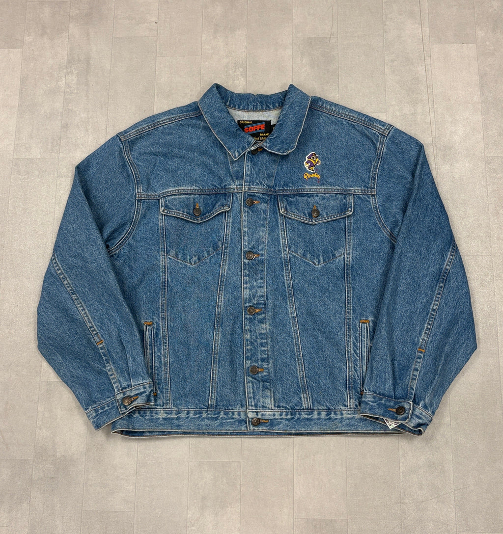 Vintage East Carolina Pirates Denim Jacket - XL